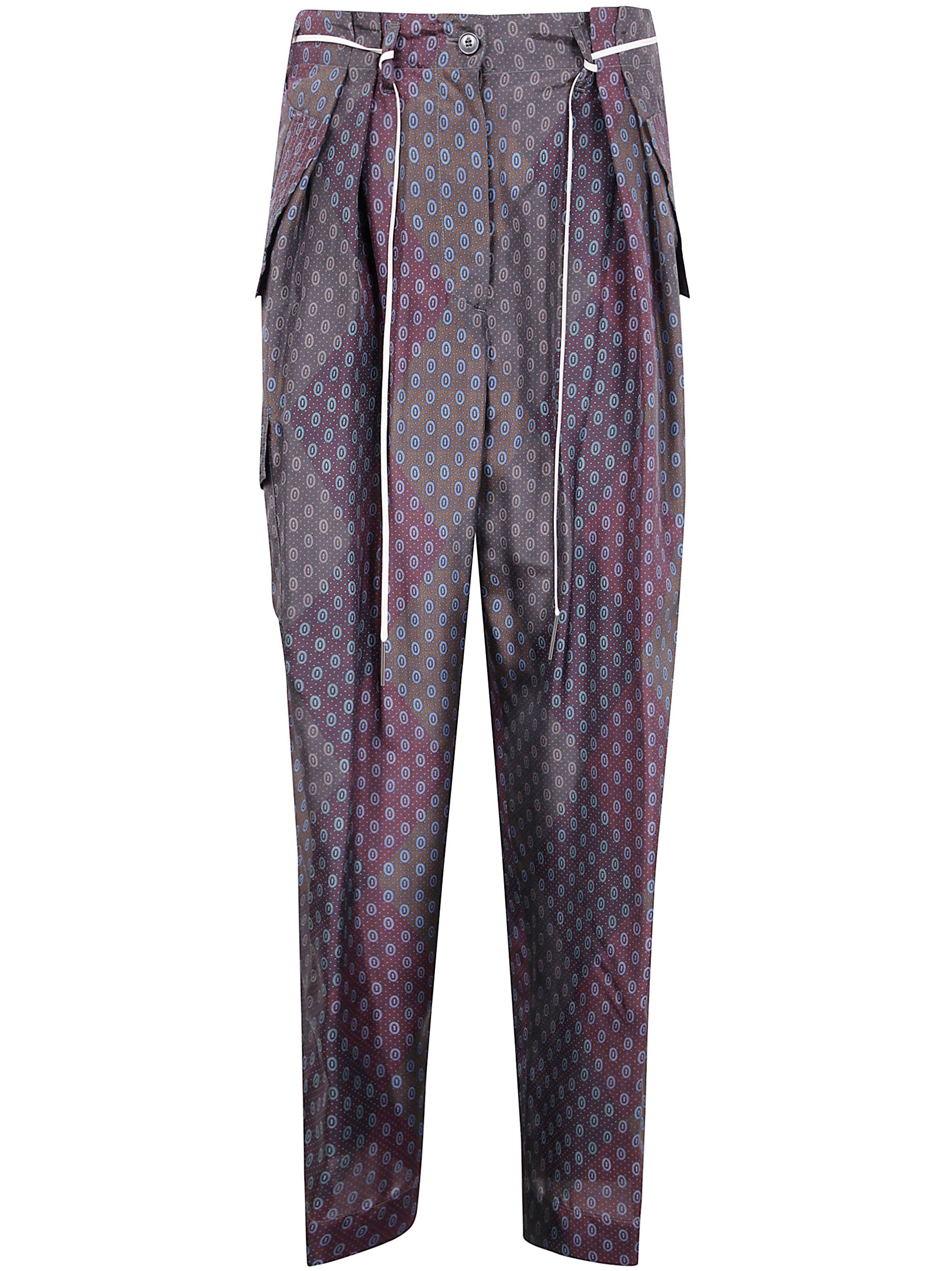 DRIES VAN NOTEN Silk Mini Pants for Women