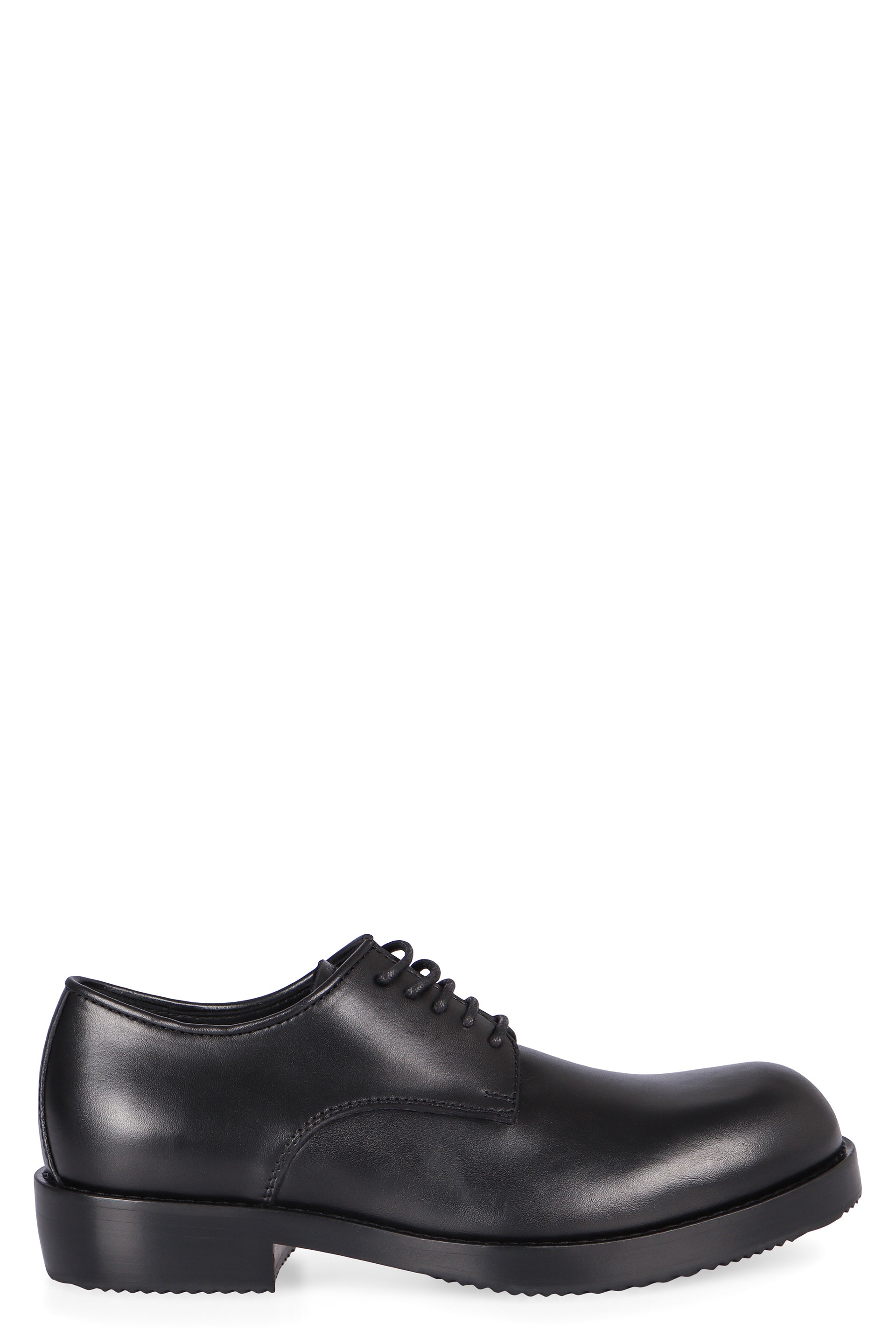 DRIES VAN NOTEN Elegant Leather Lace-Up Shoes for Men
