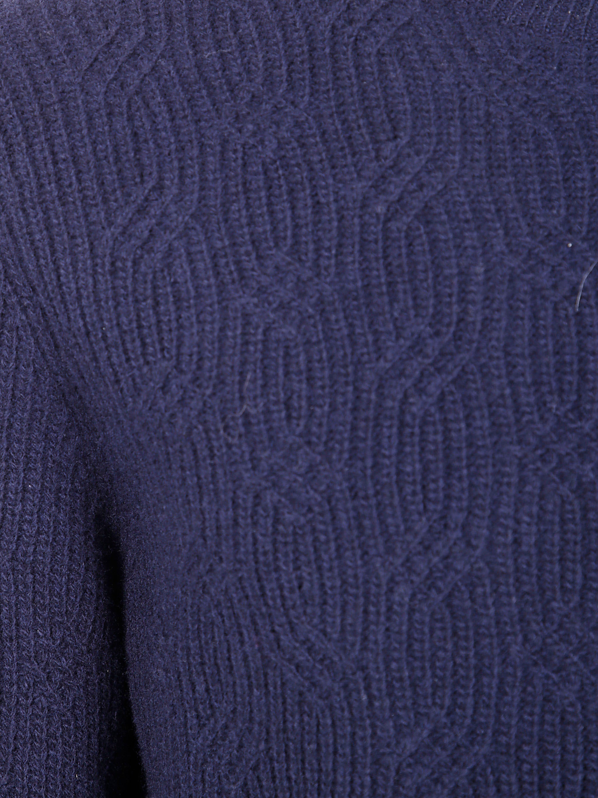 BARBA Napoli Men's Round Neck Embroidered Sweater