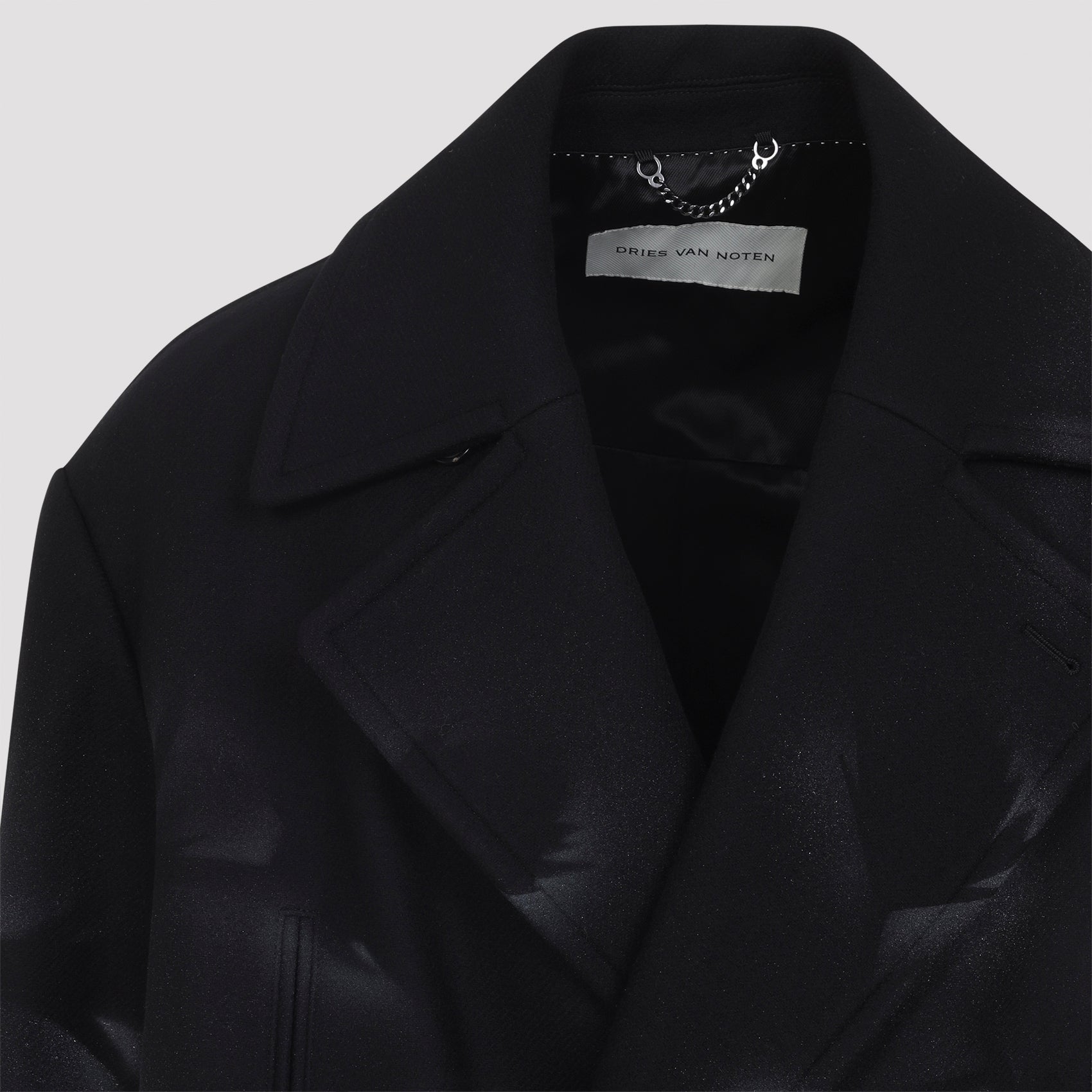 DRIES VAN NOTEN Men's Wool Blend Jacket FW25