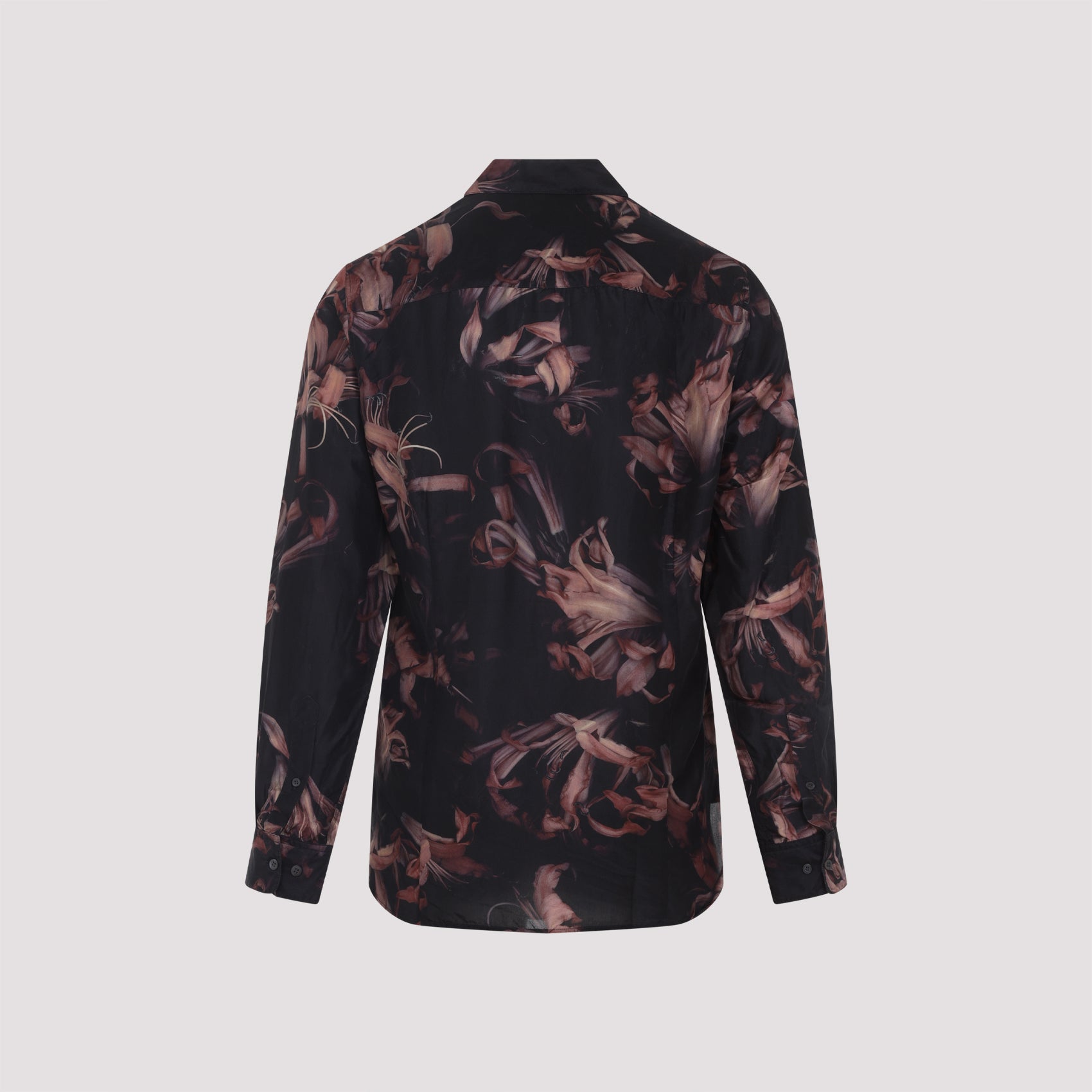 DRIES VAN NOTEN Silk Carvie Shirt for Men