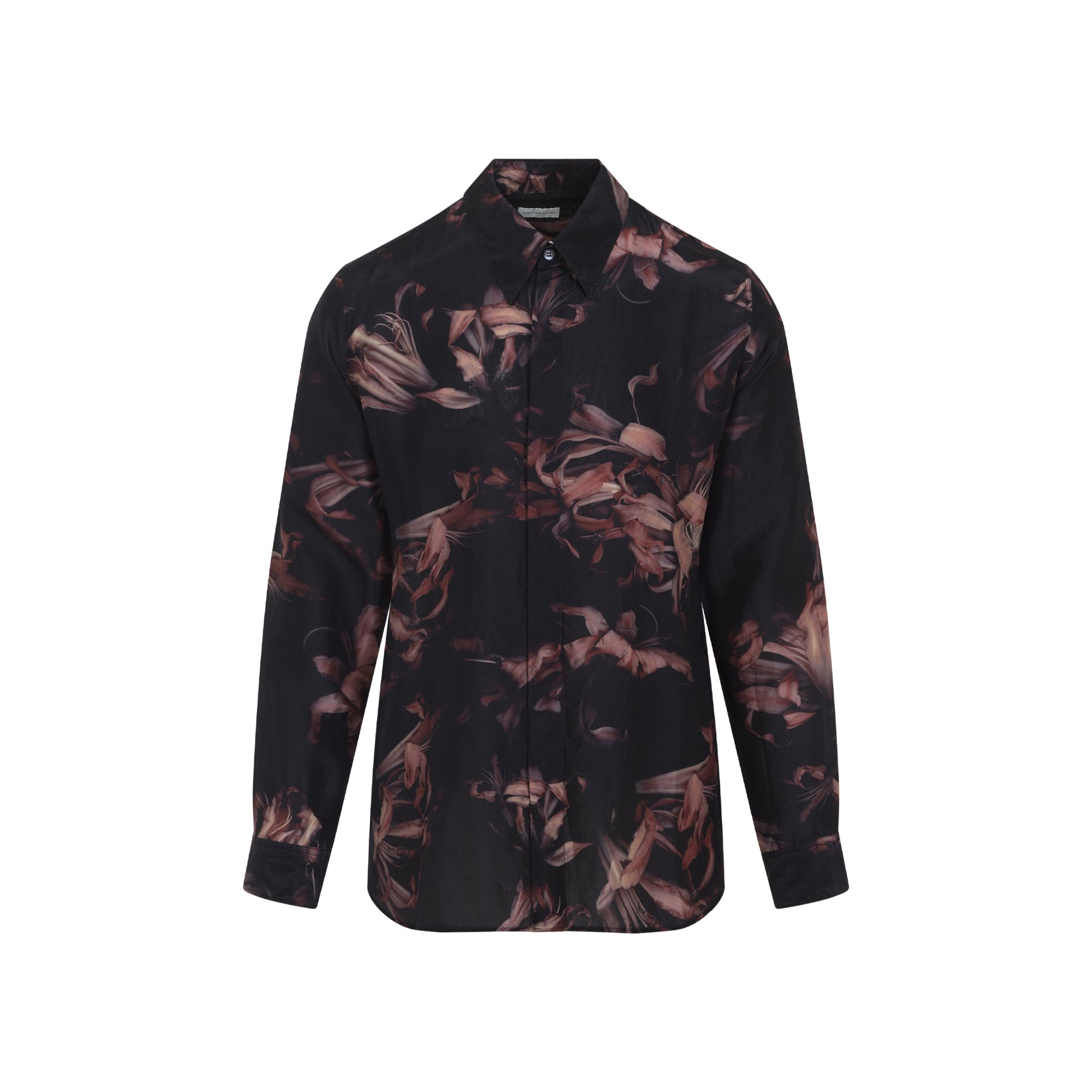DRIES VAN NOTEN Silk Carvie Shirt for Men