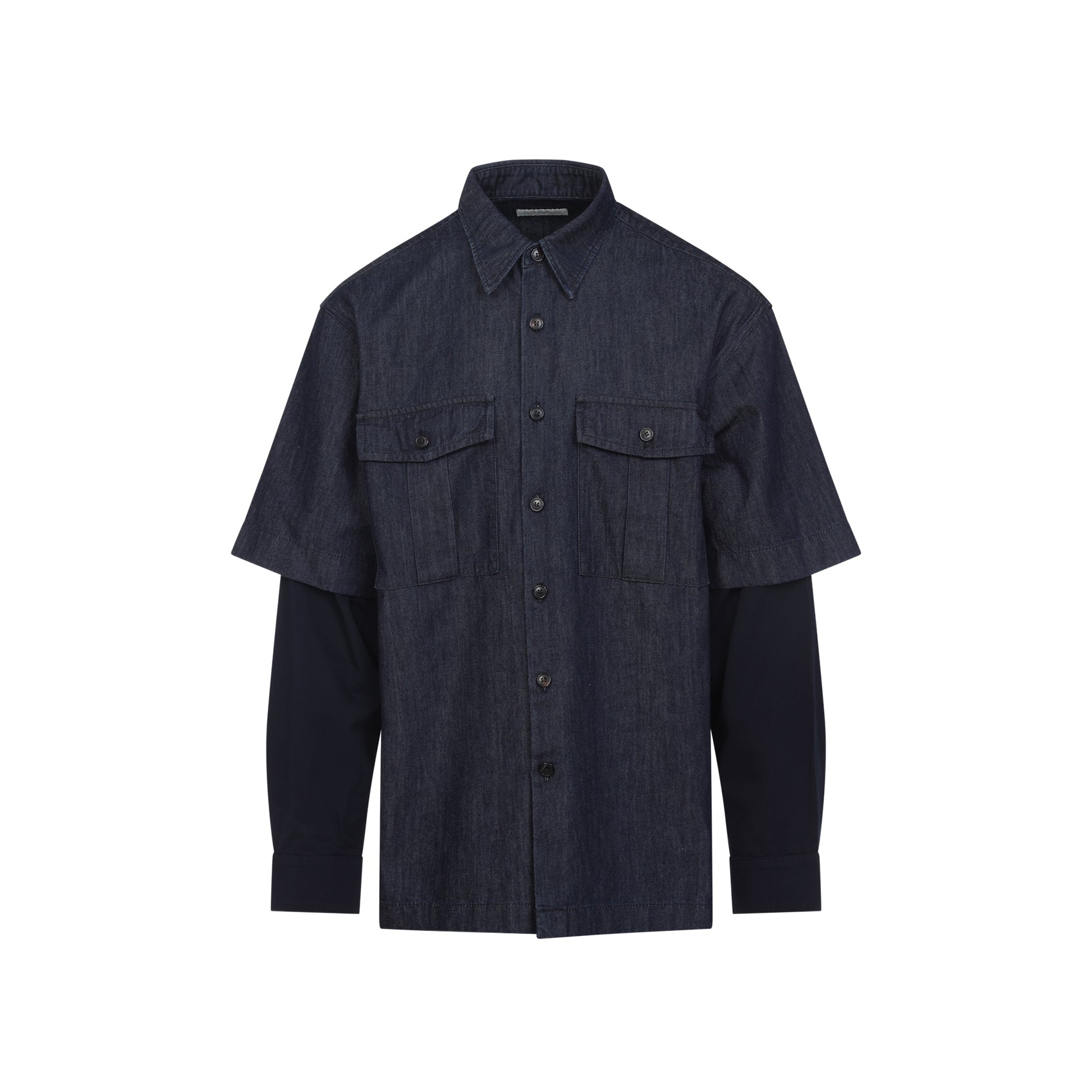 DRIES VAN NOTEN Men's Classic Cotton Shirt