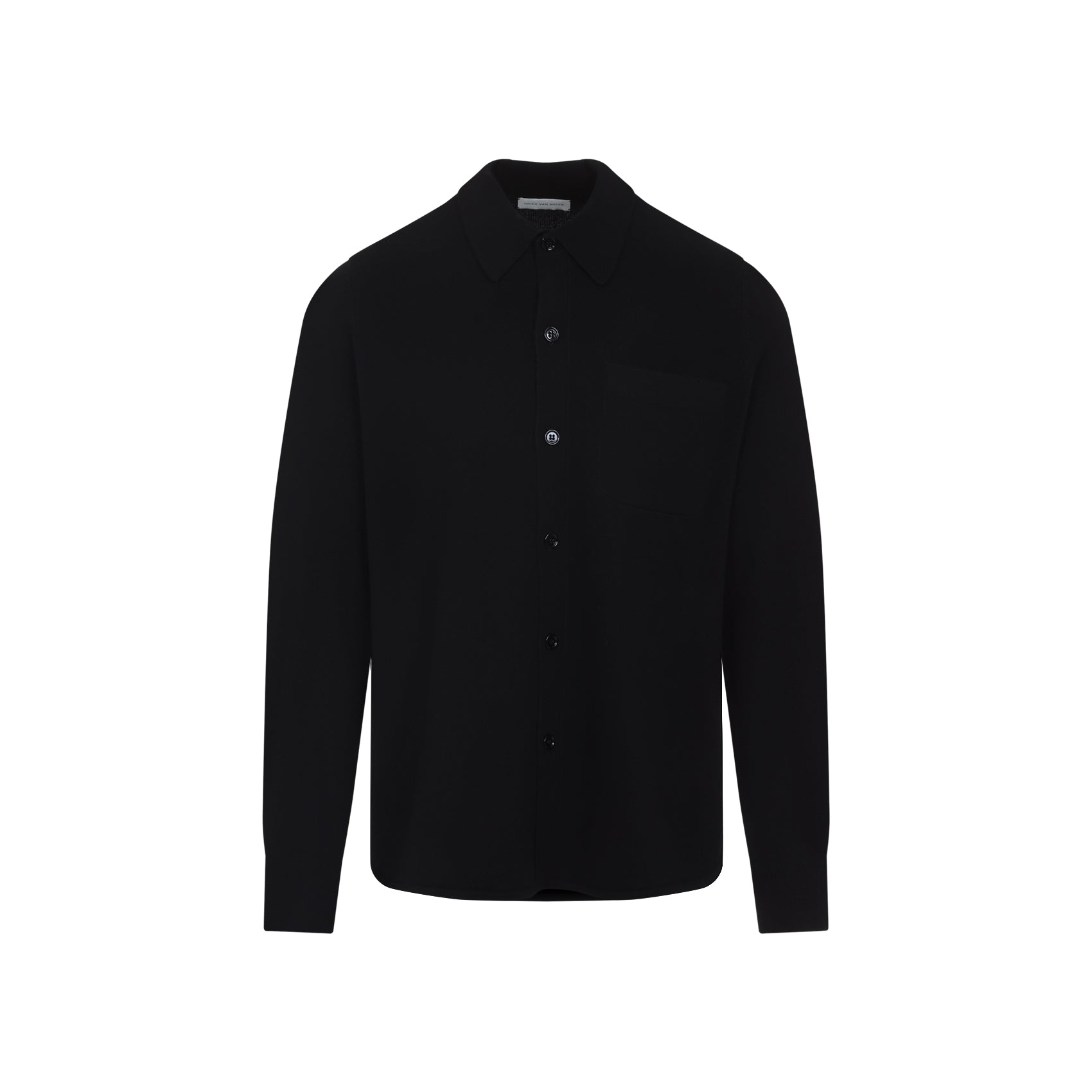 DRIES VAN NOTEN Cashmere Monaco Shirt - Men's Fashion for FW25