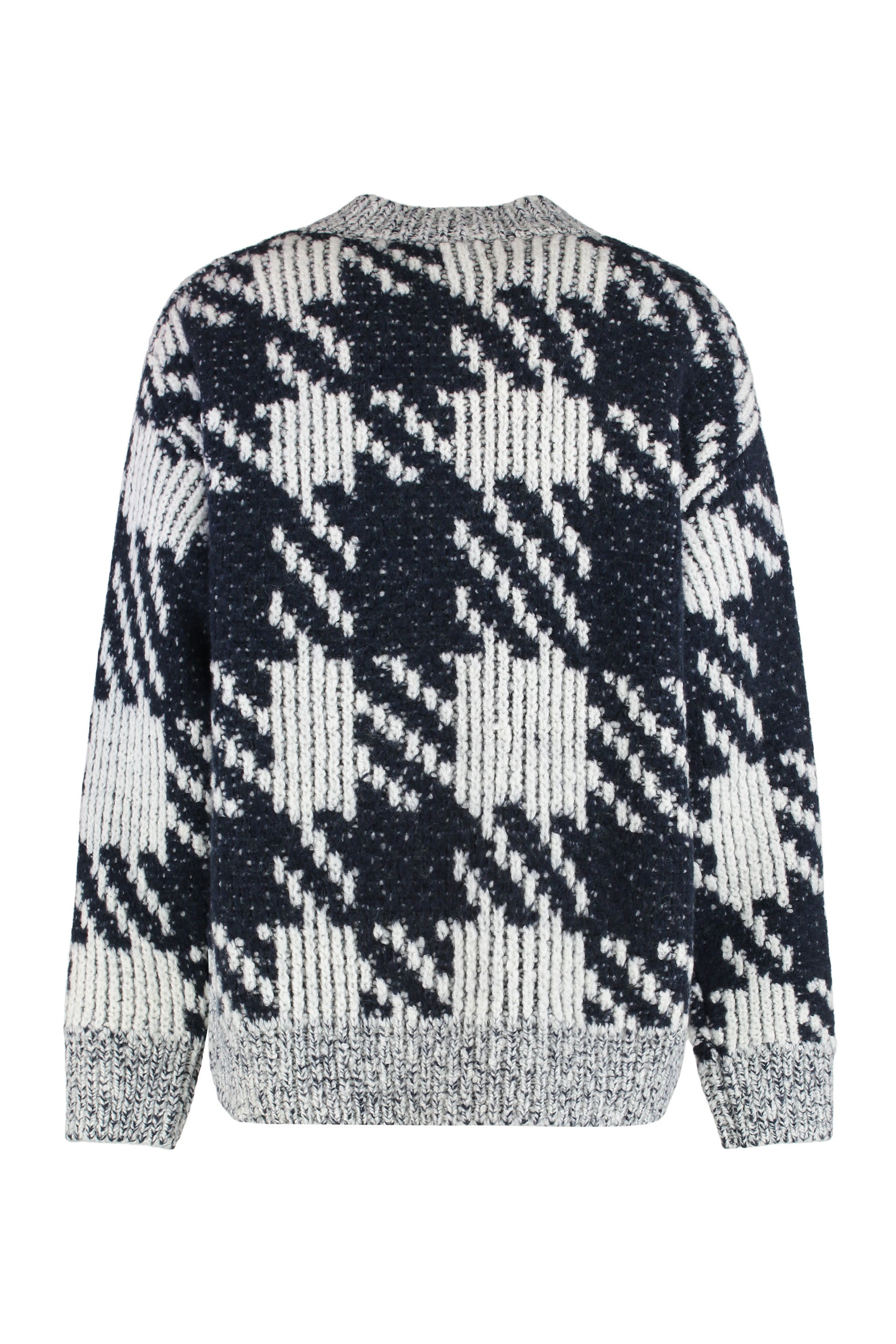 DRIES VAN NOTEN Wool Blend V-Neck Sweater for Women