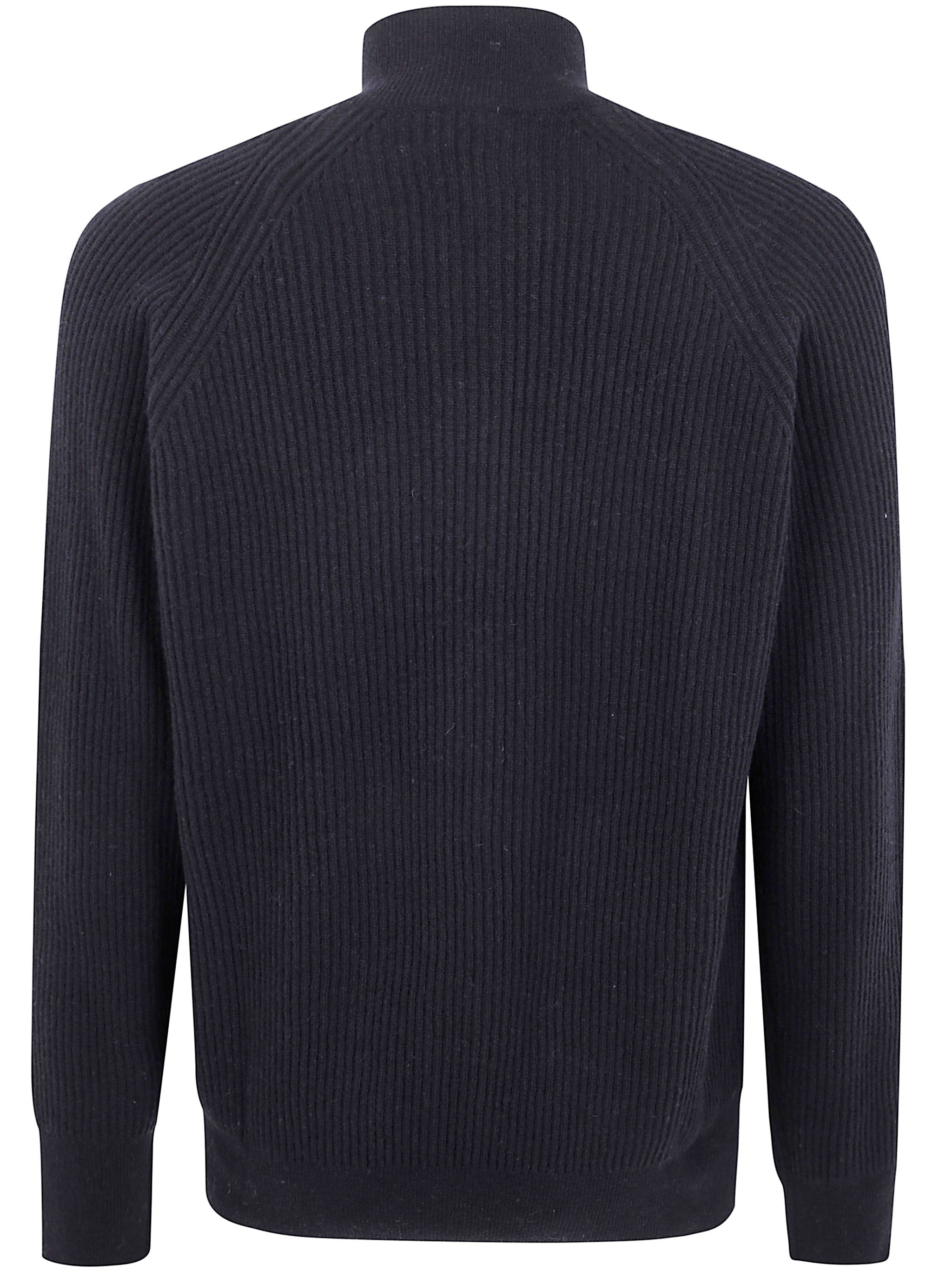 BARBA Napoli Men's Full Zip Wool Jacket for FW25