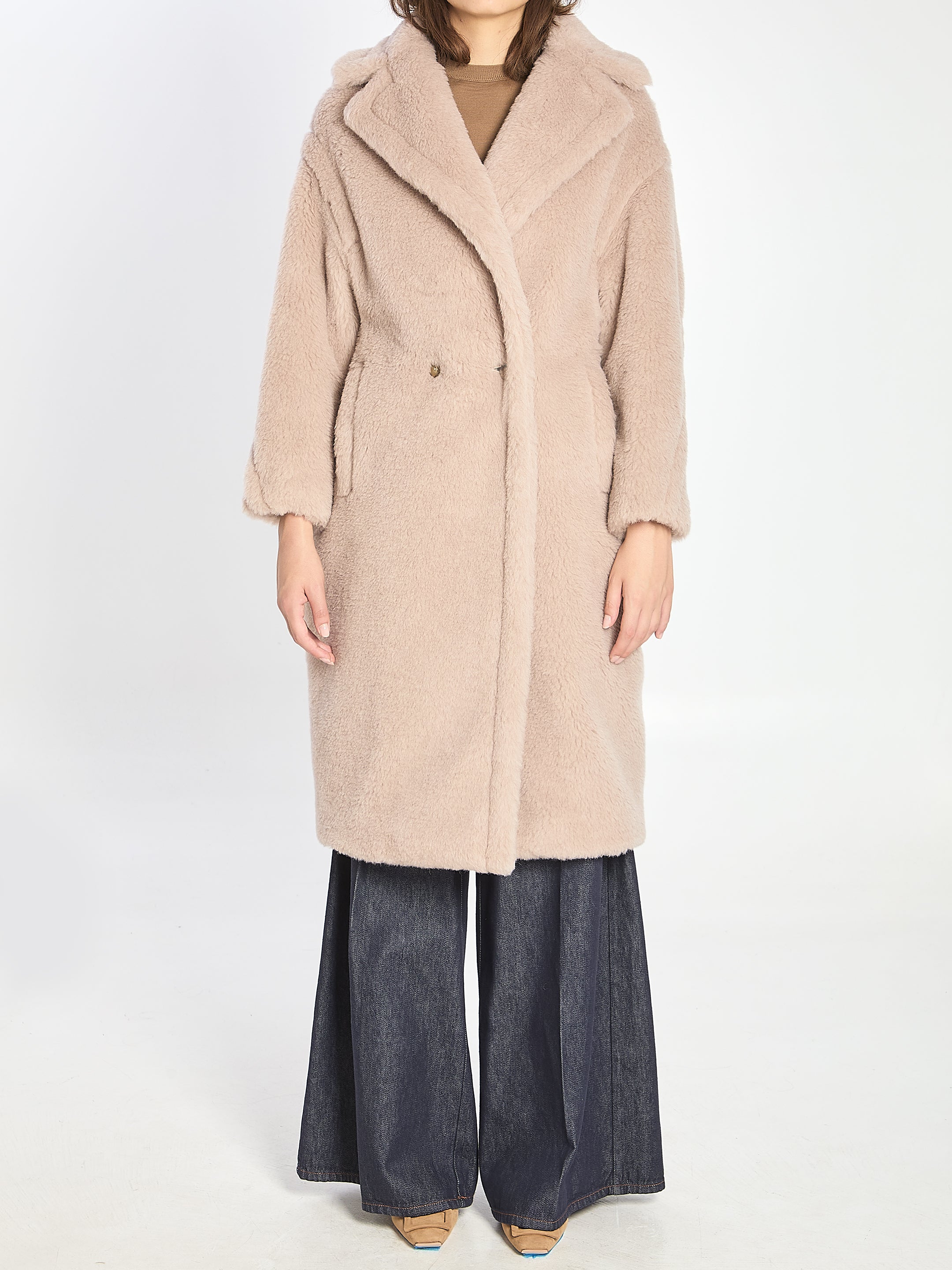 MAX MARA Teddy Bear Icon Oversized Jacket Size XS