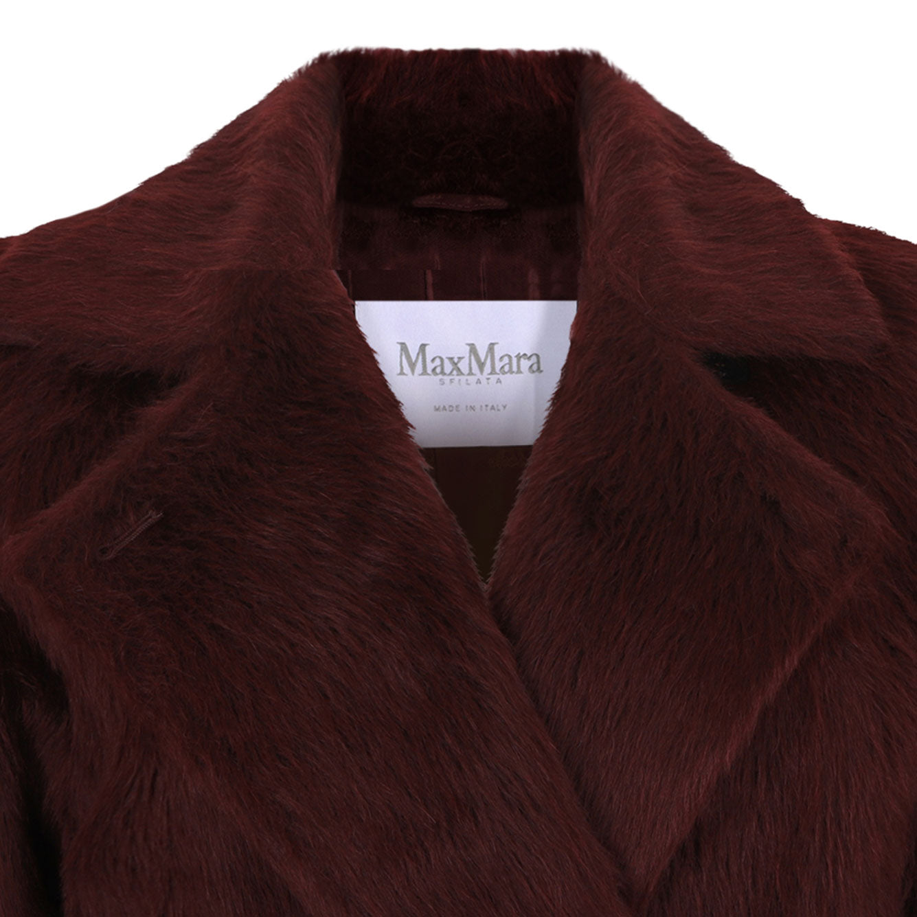 MAX MARA Alpaca Wool Ciliegia Jacket