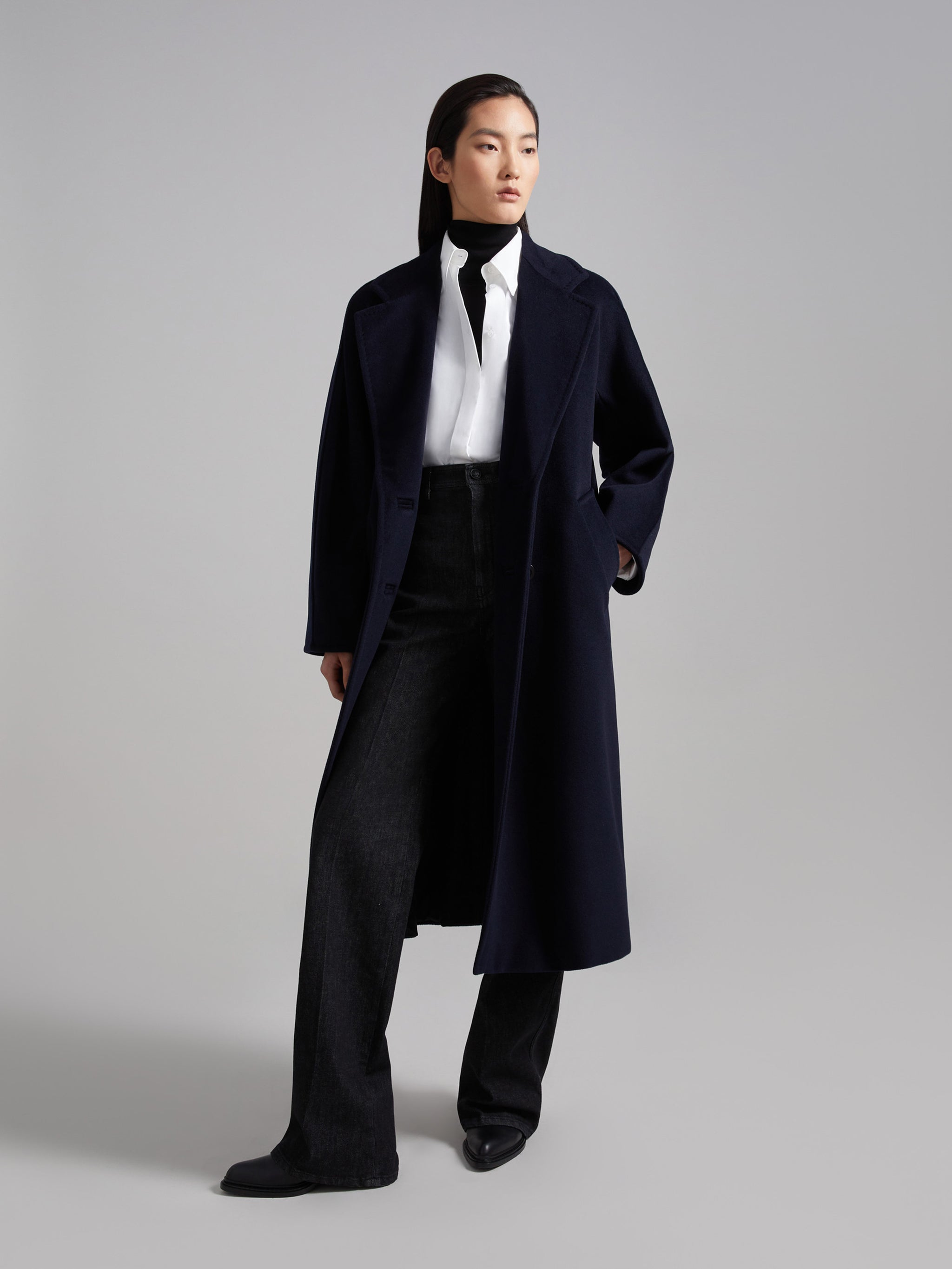 MAX MARA Madame Icon 47-Inch Wool & Cashmere Jacket