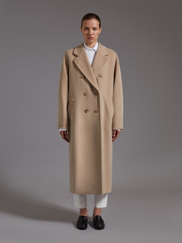 MAX MARA Double-Breasted Peacoat Jacket for Women
