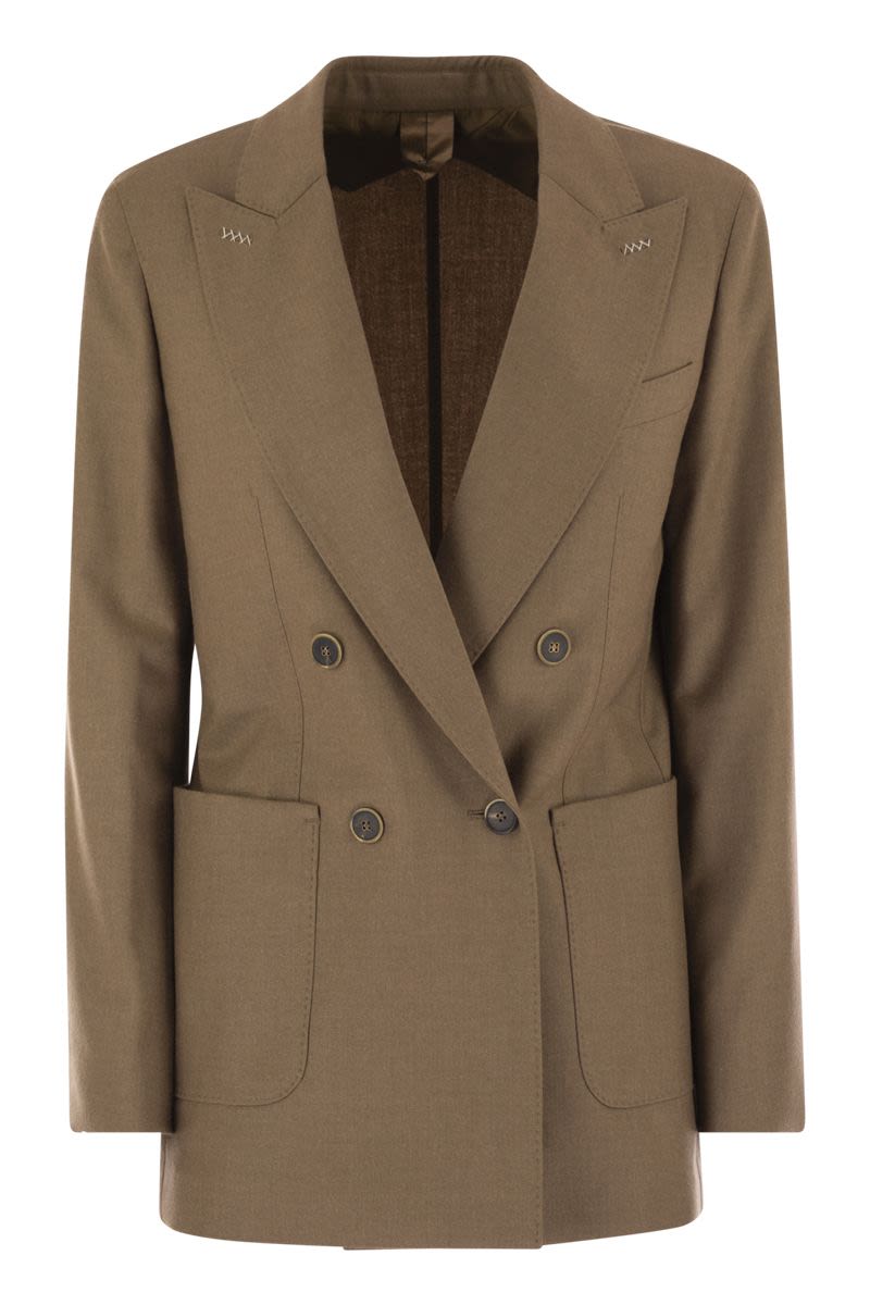 MAX MARA Women's Ultra-Lightweight Cashmere Fleece Blazer