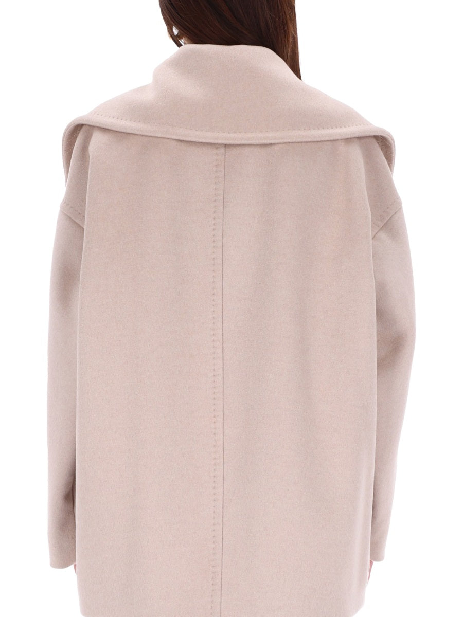 MAX MARA Double-Breasted Cashmere Jacket - Size 40