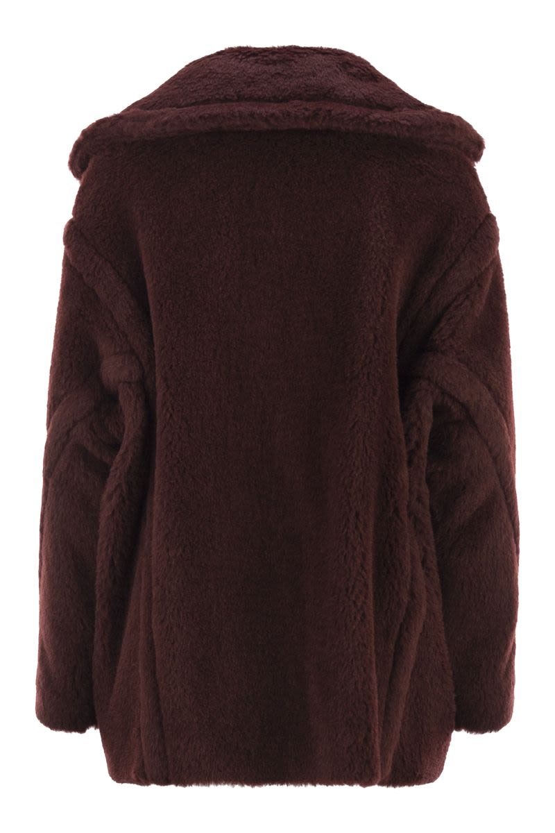 MAX MARA Mini Teddy Bear Icon Jacket - Short Alpaca and Wool Blend