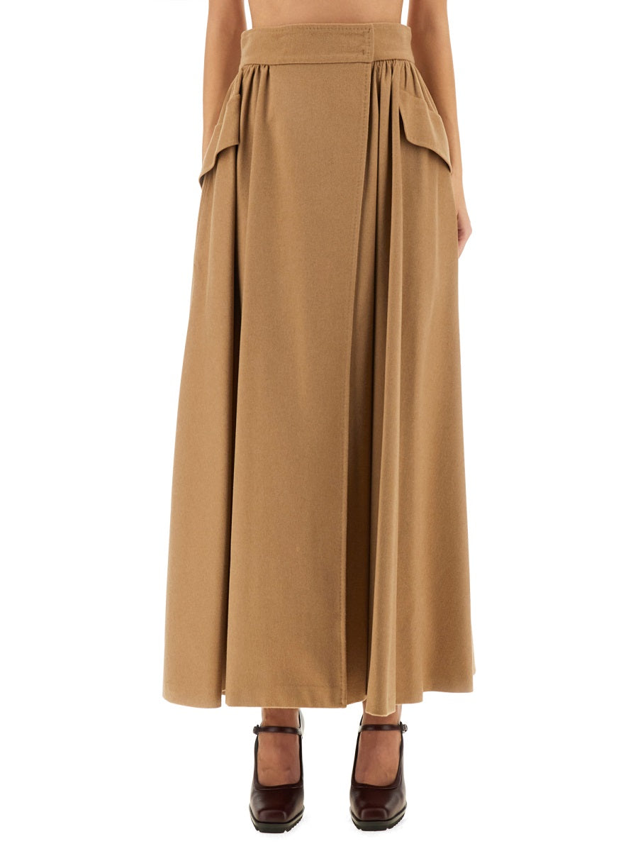 MAX MARA Elegant Long Skirt - Size 40
