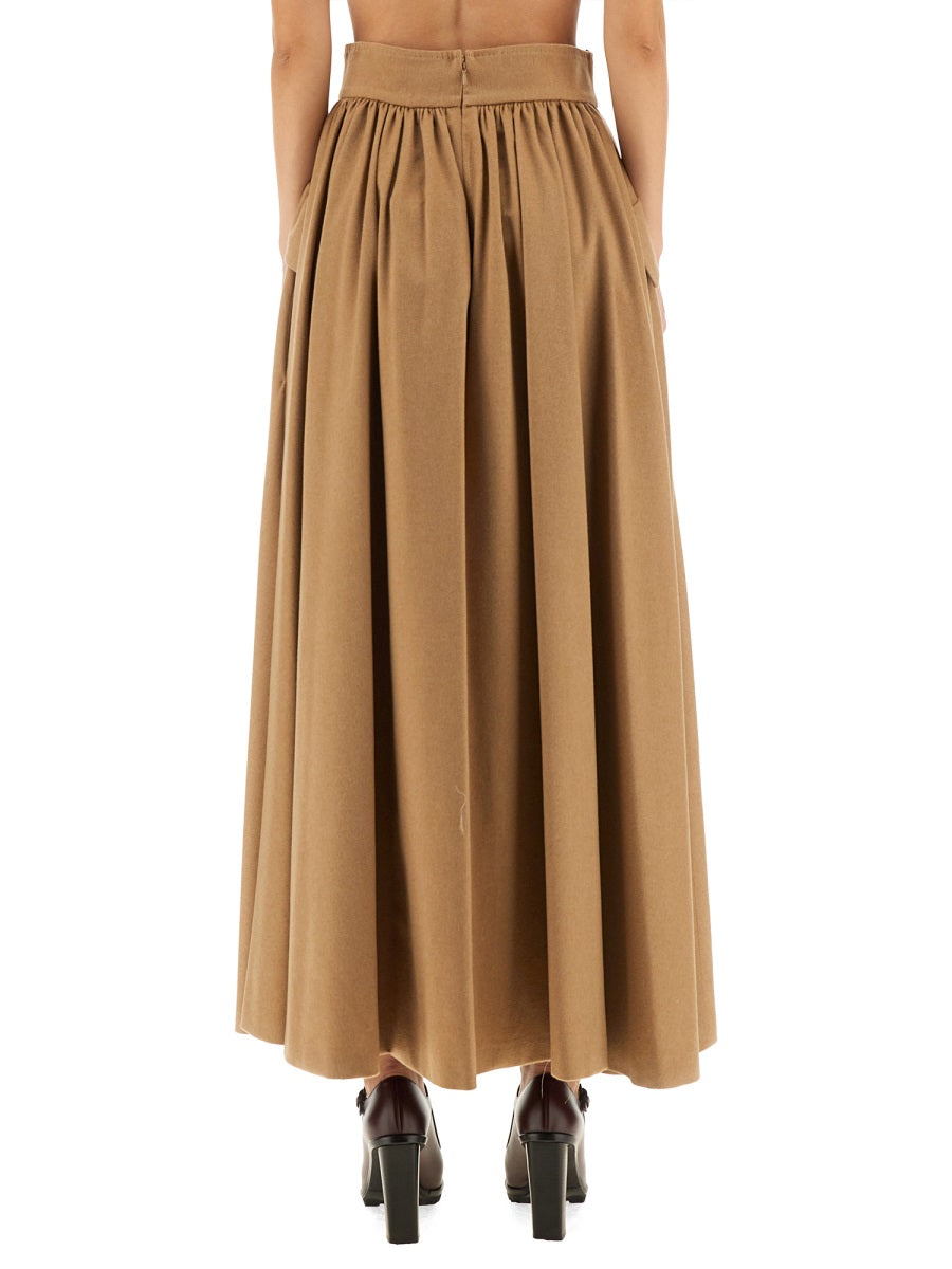 MAX MARA Elegant Long Skirt - Size 40