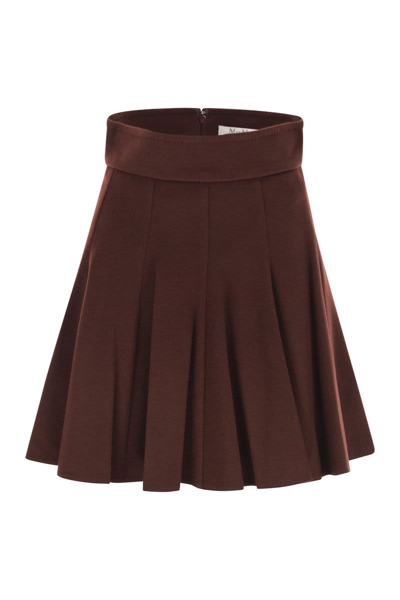 MAX MARA High-Waisted Drape Mini Skirt