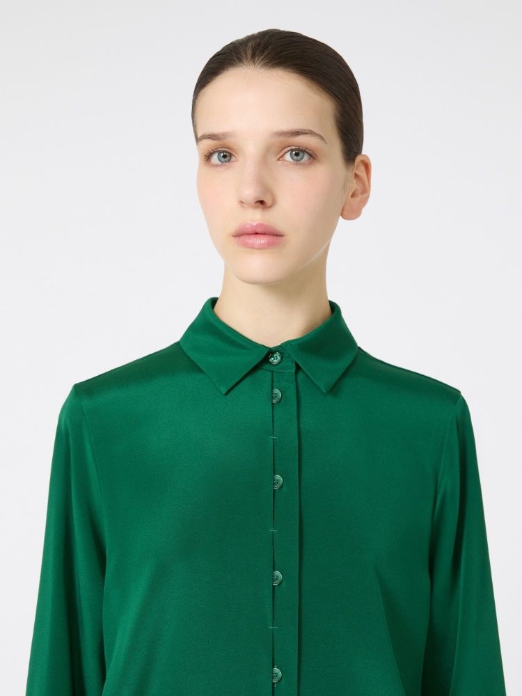 MAX MARA Women's Mini Silk-Blend Shirt for FW25
