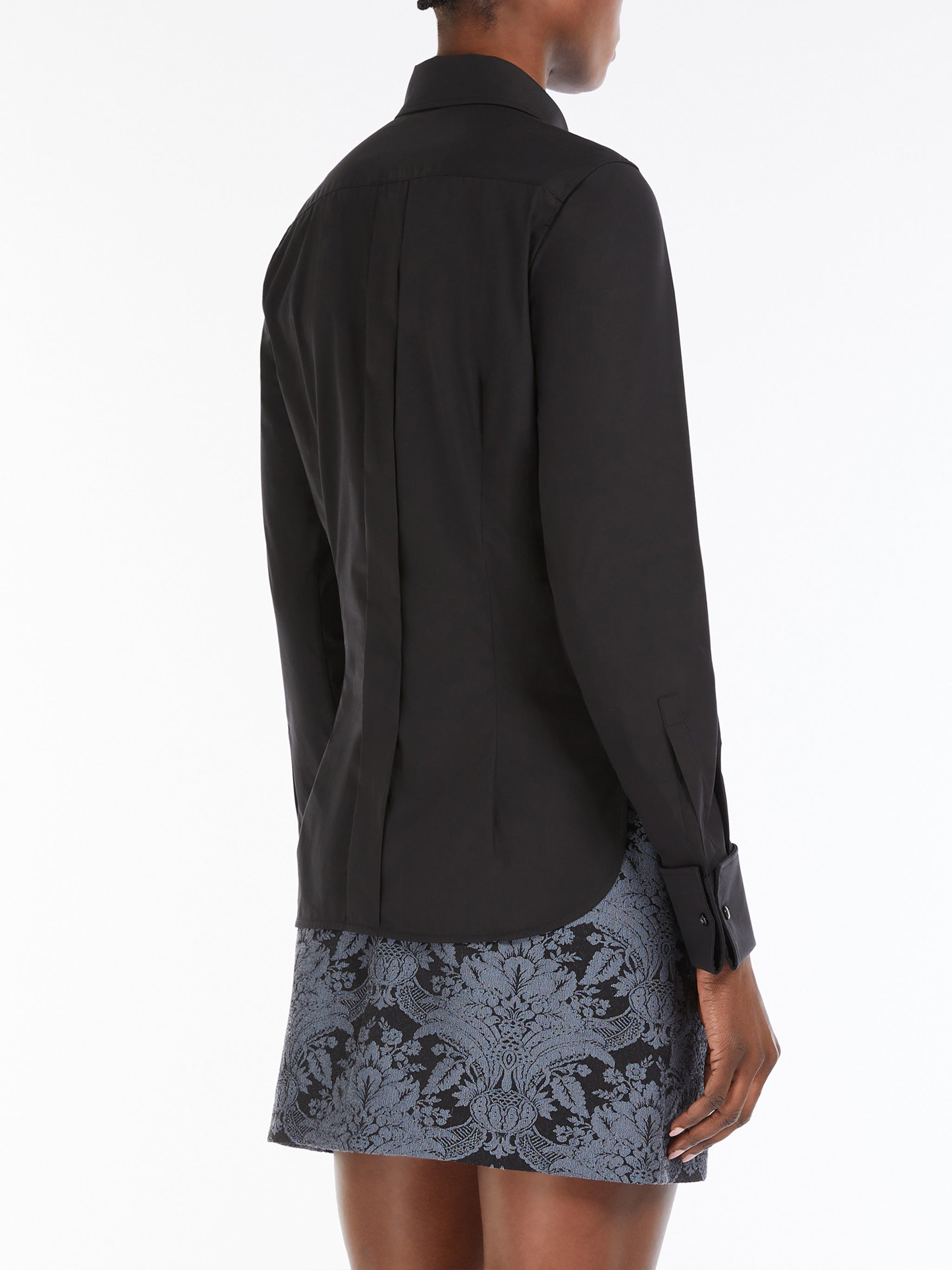 MAX MARA Stretch Cotton Crepe Shirt - Women's