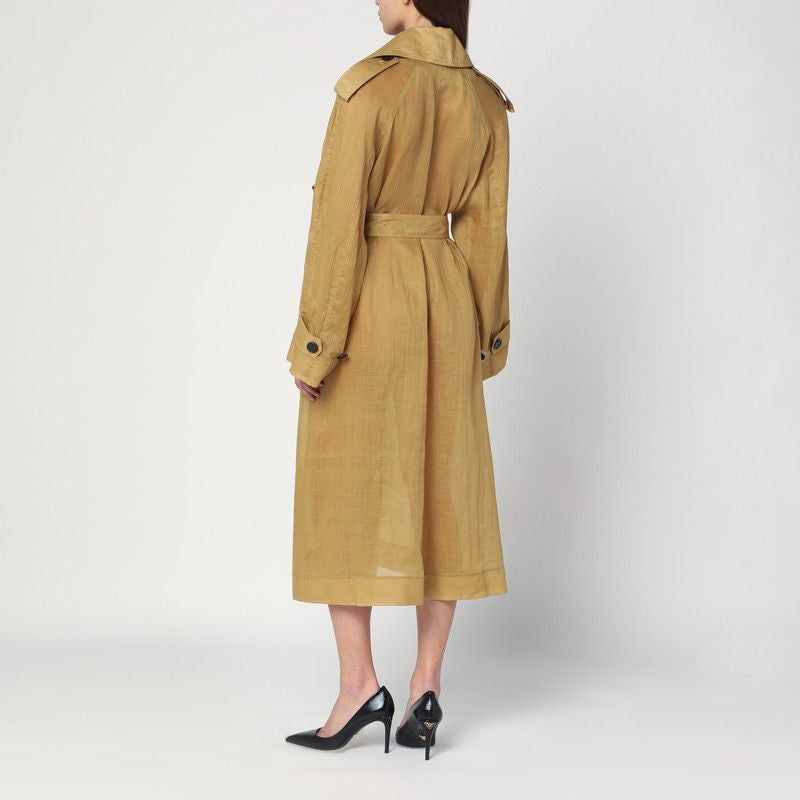 MKDT STUDIO Double-Breasted Cici Trench Jacket