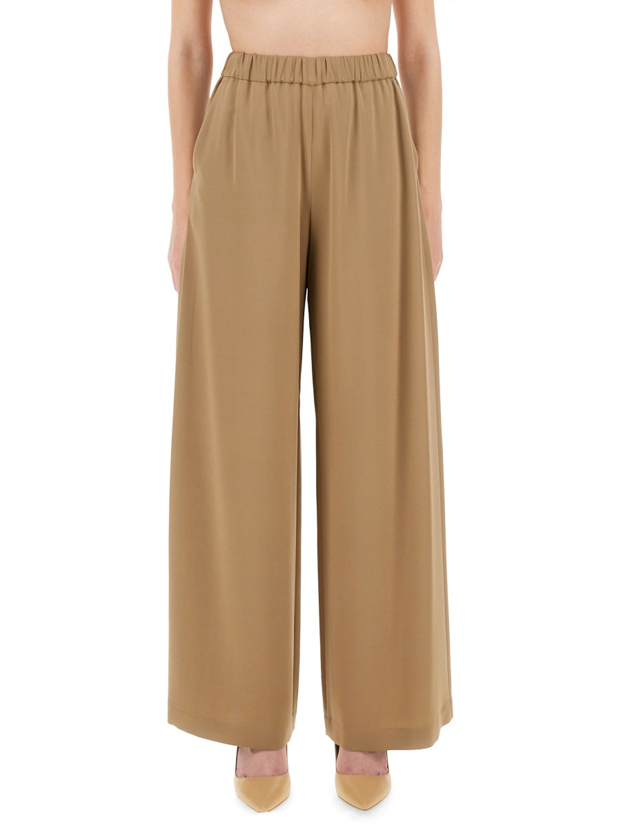MAX MARA Women's Wide Leg Pants - Size 40 IT