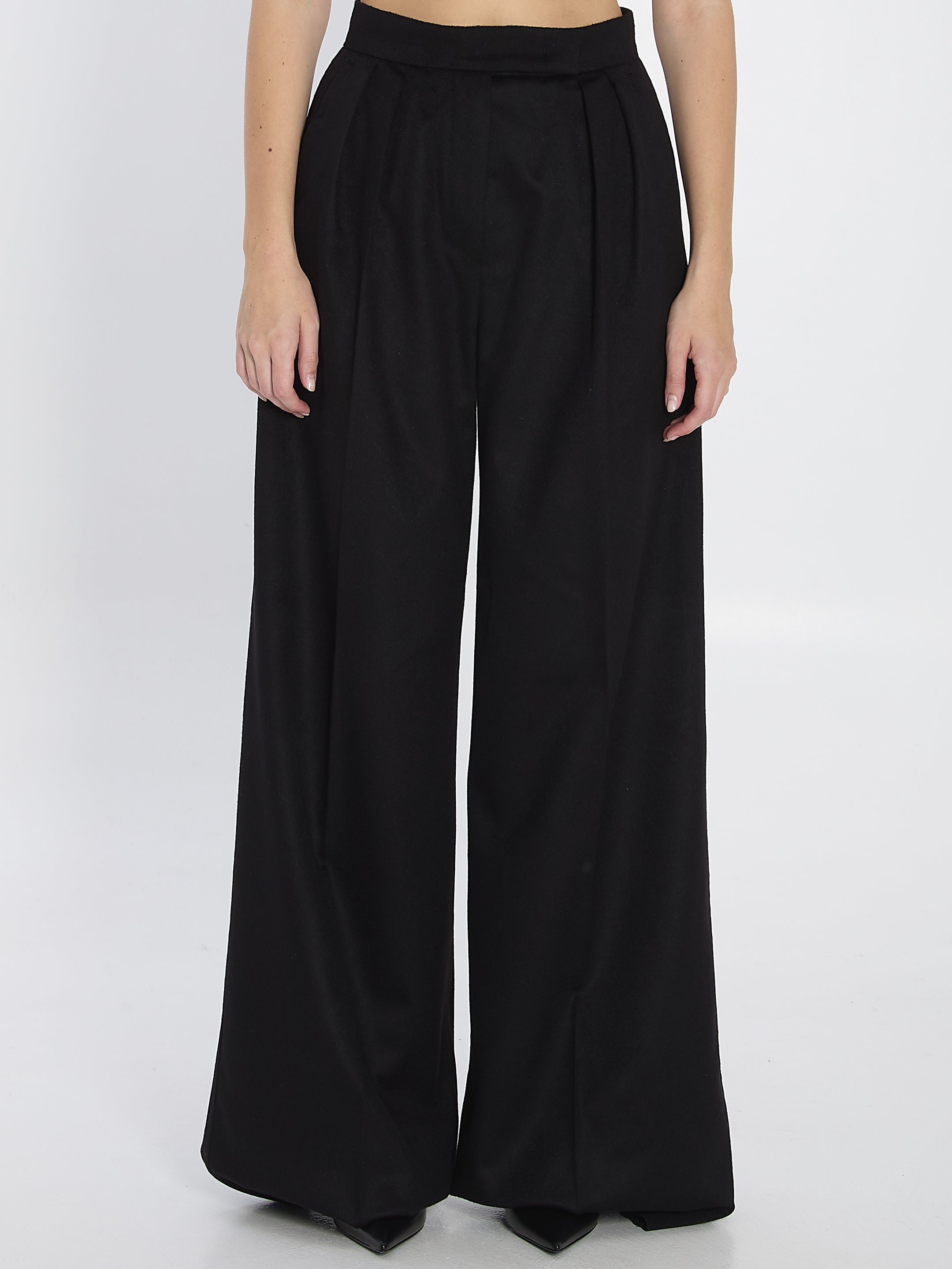 MAX MARA Women's High-Waisted Flare Trousers