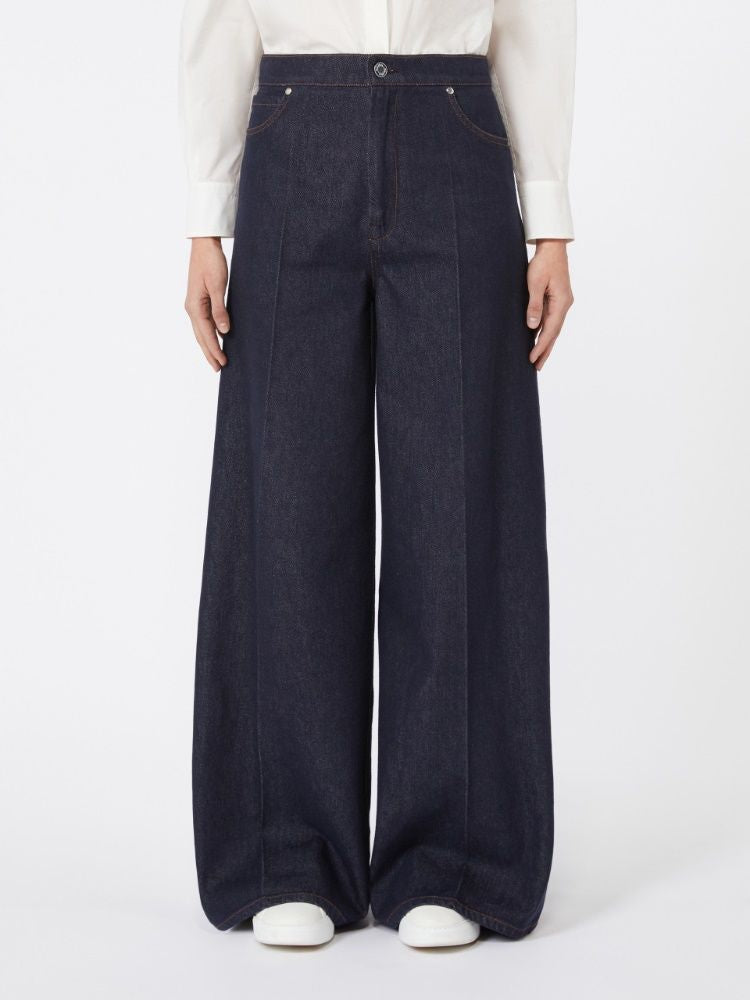 MAX MARA Wide Leg Jeans for Women - FW25