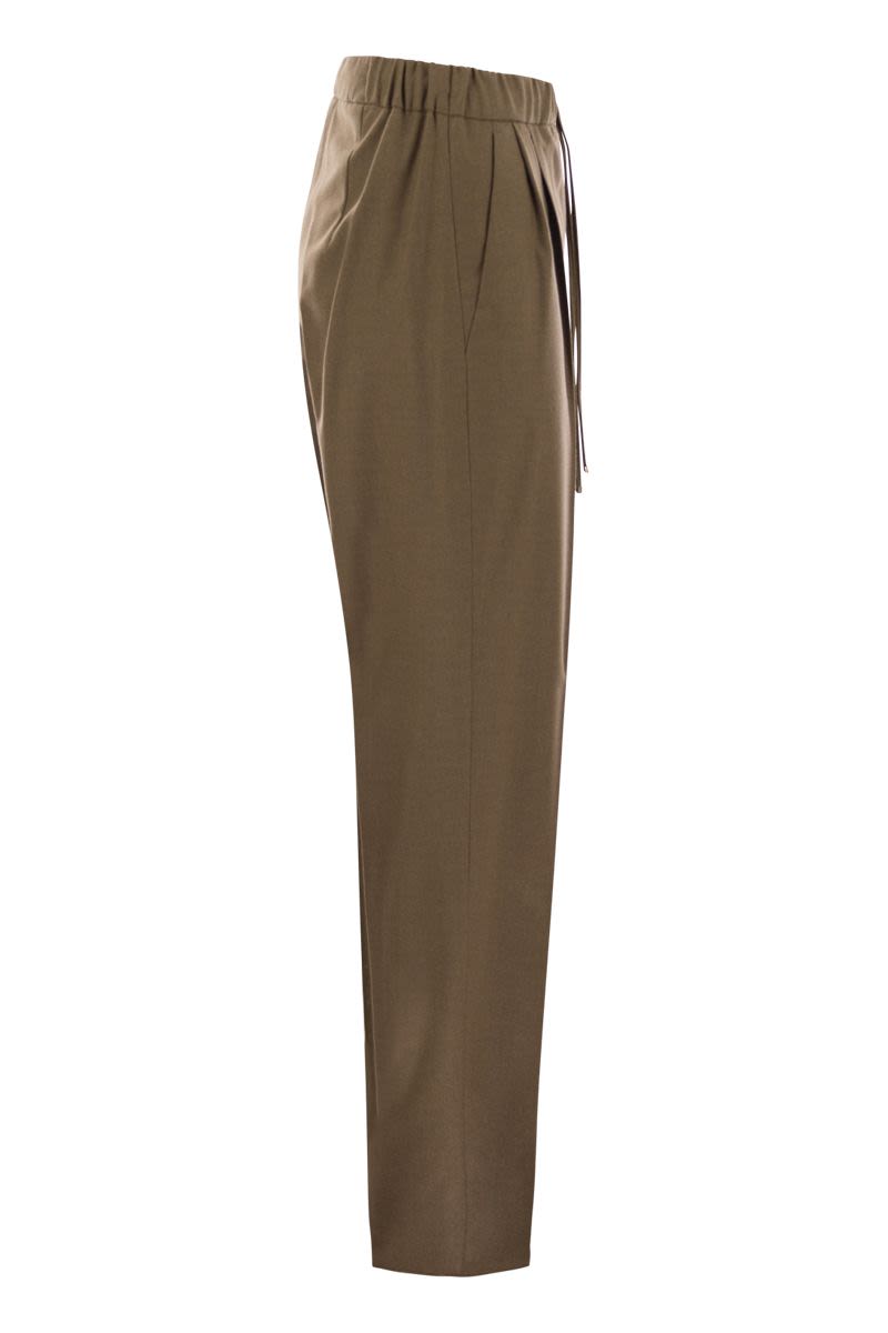 MAX MARA Cashmere Drawstring Trousers