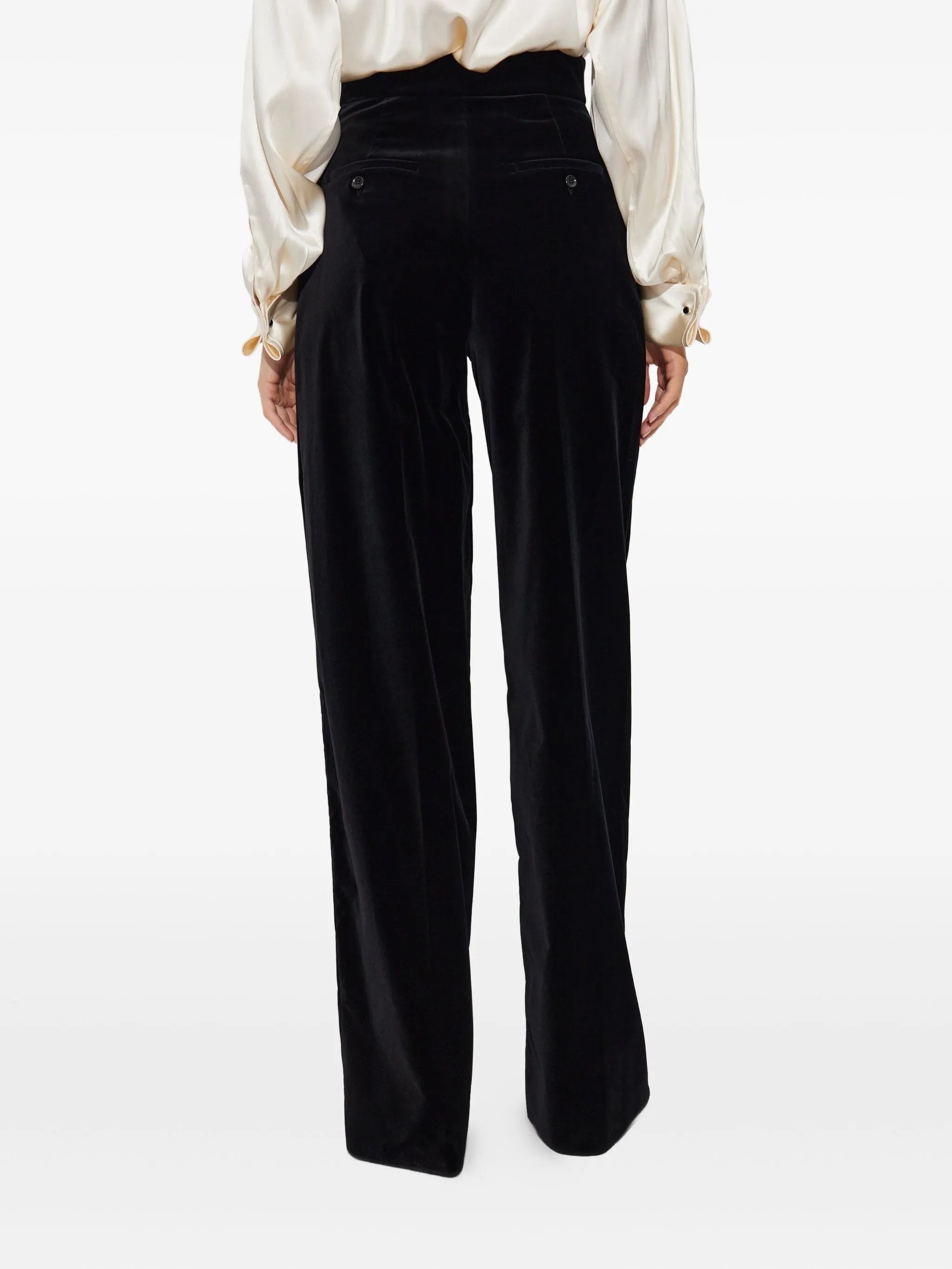 MAX MARA Velvet Trousers for Women - FW25 Collection