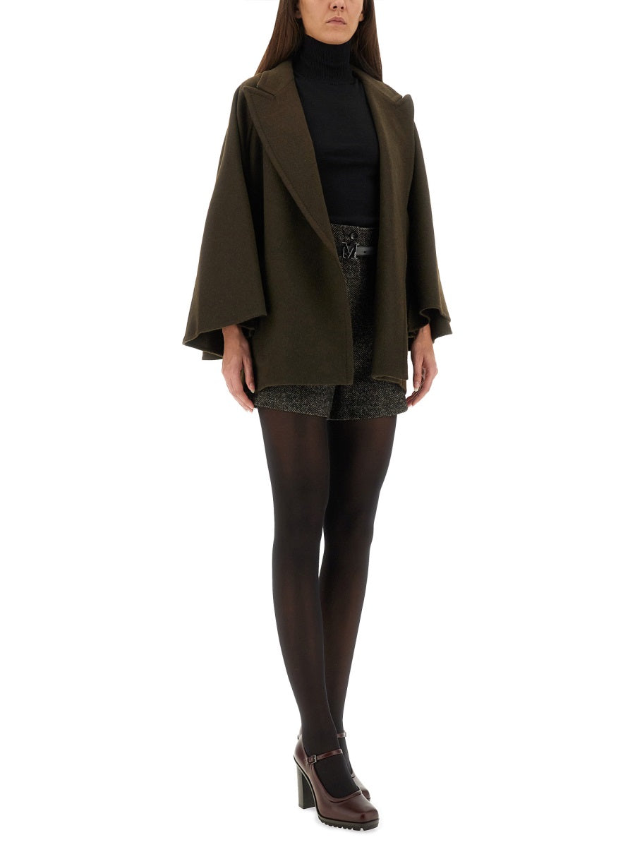 MAX MARA Mini Wool Blend Shorts - Size 40 IT