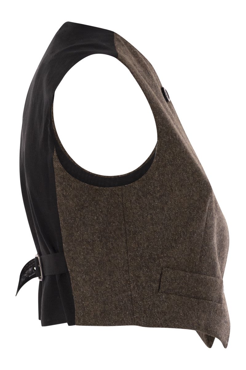 MAX MARA Mini Wool Felt Waistcoat