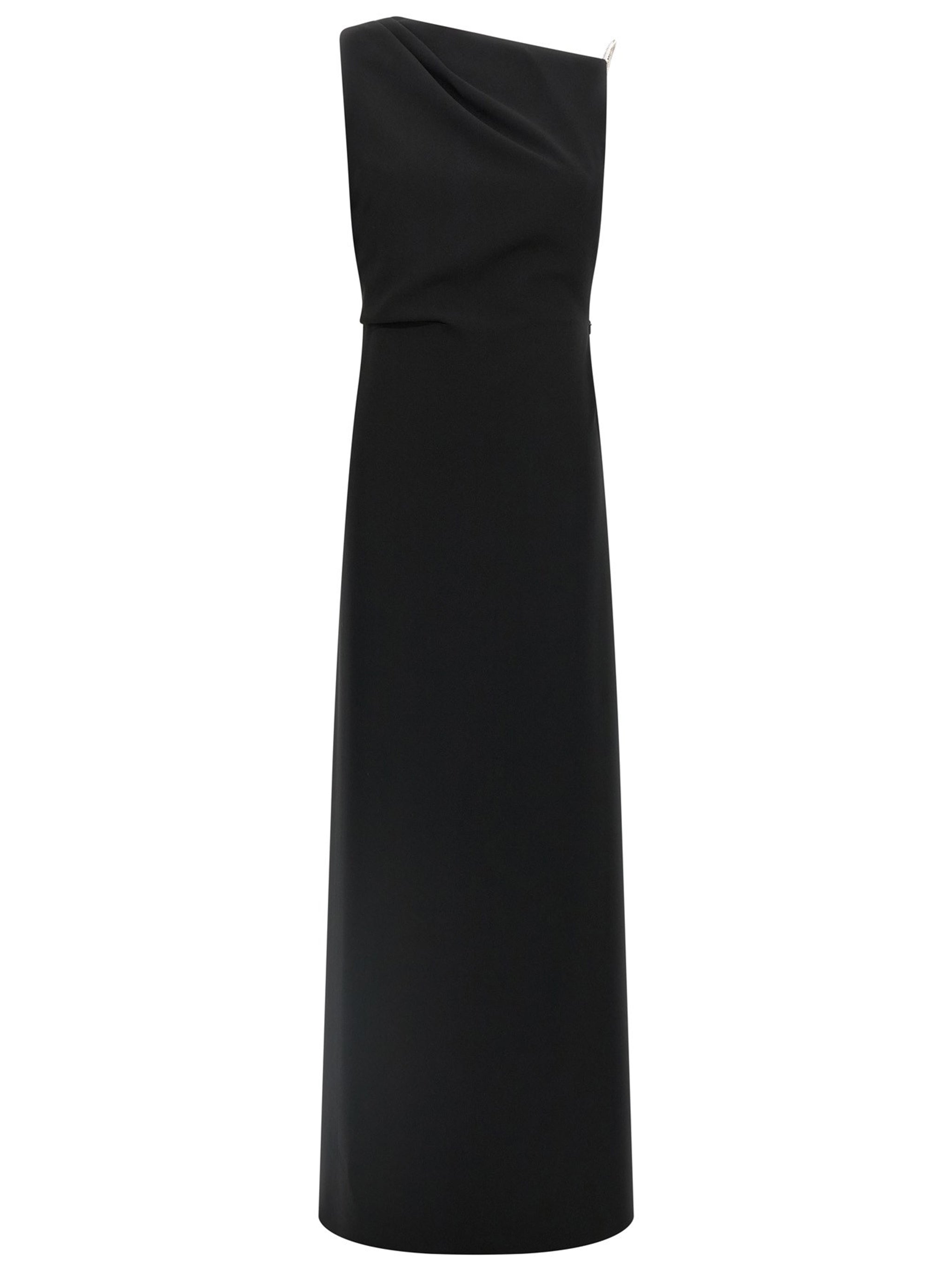 MAX MARA Cady Bustier Dress with Jeweled Strap - Size 40