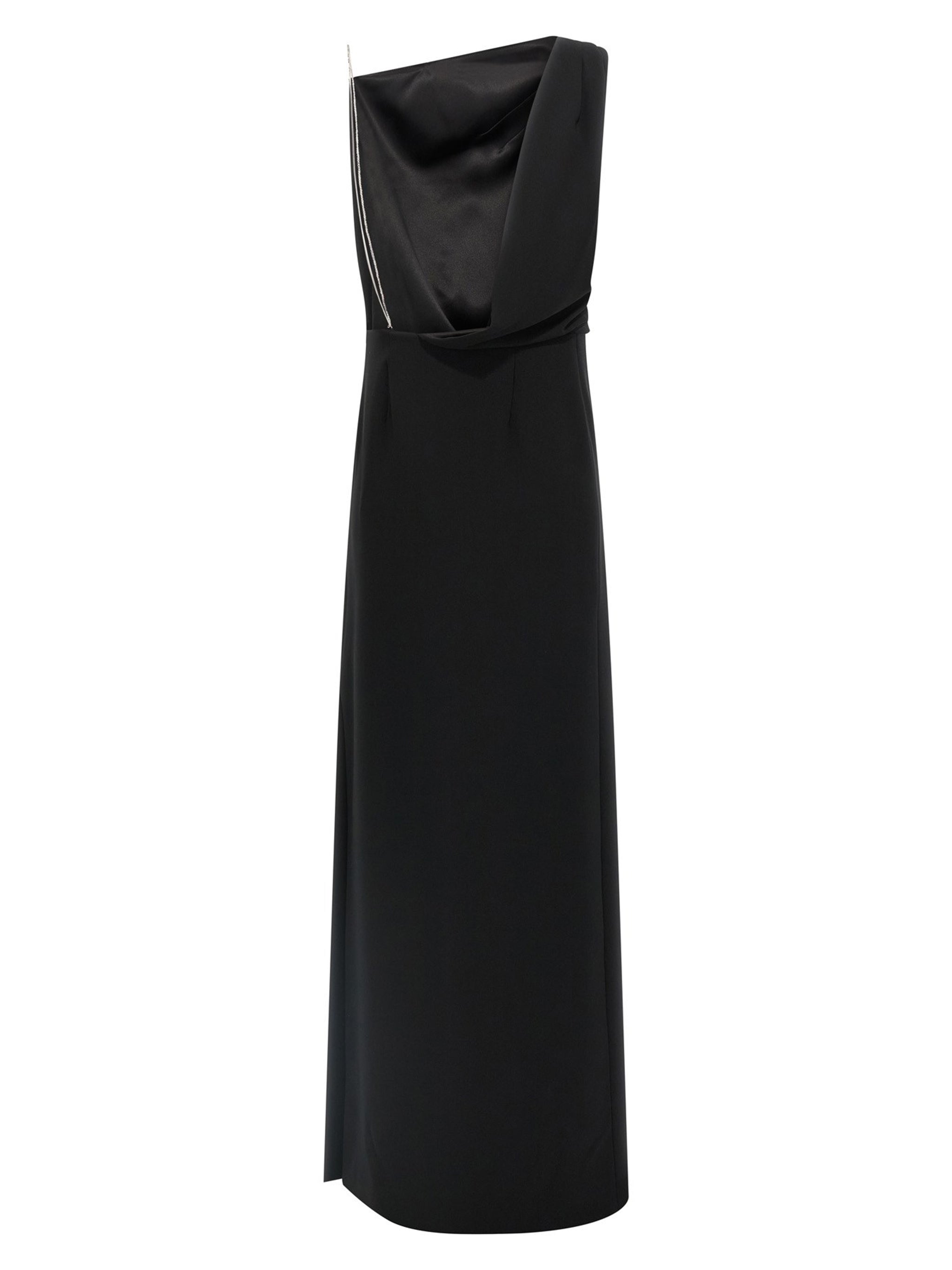 MAX MARA Cady Bustier Dress with Jeweled Strap - Size 40