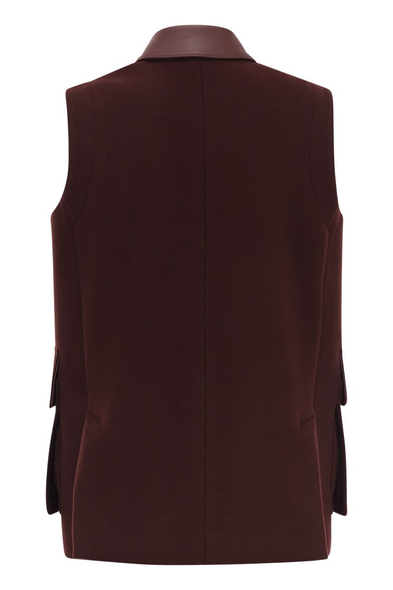 MAX MARA Oversized Long Waistcoat