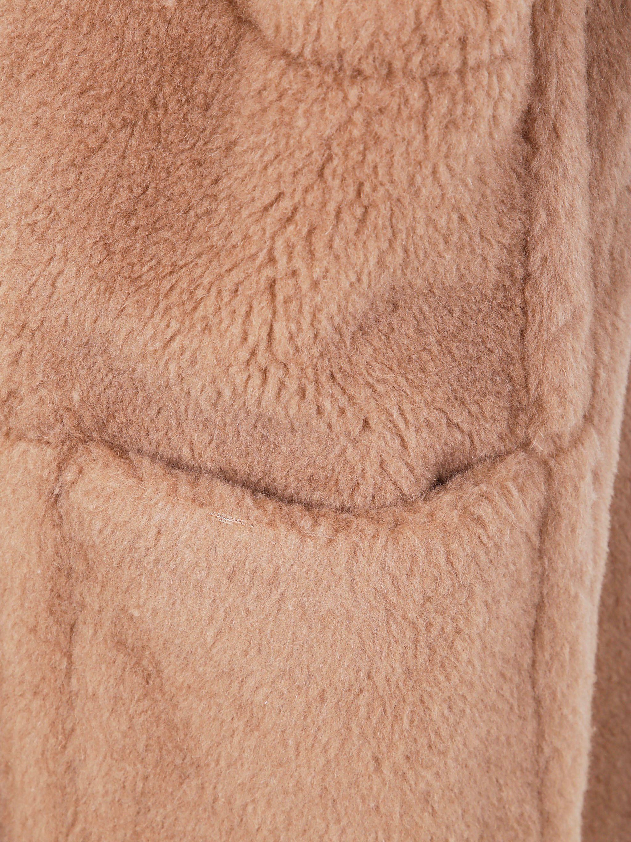 MAX MARA Oversized Teddy Gilet - Size 38