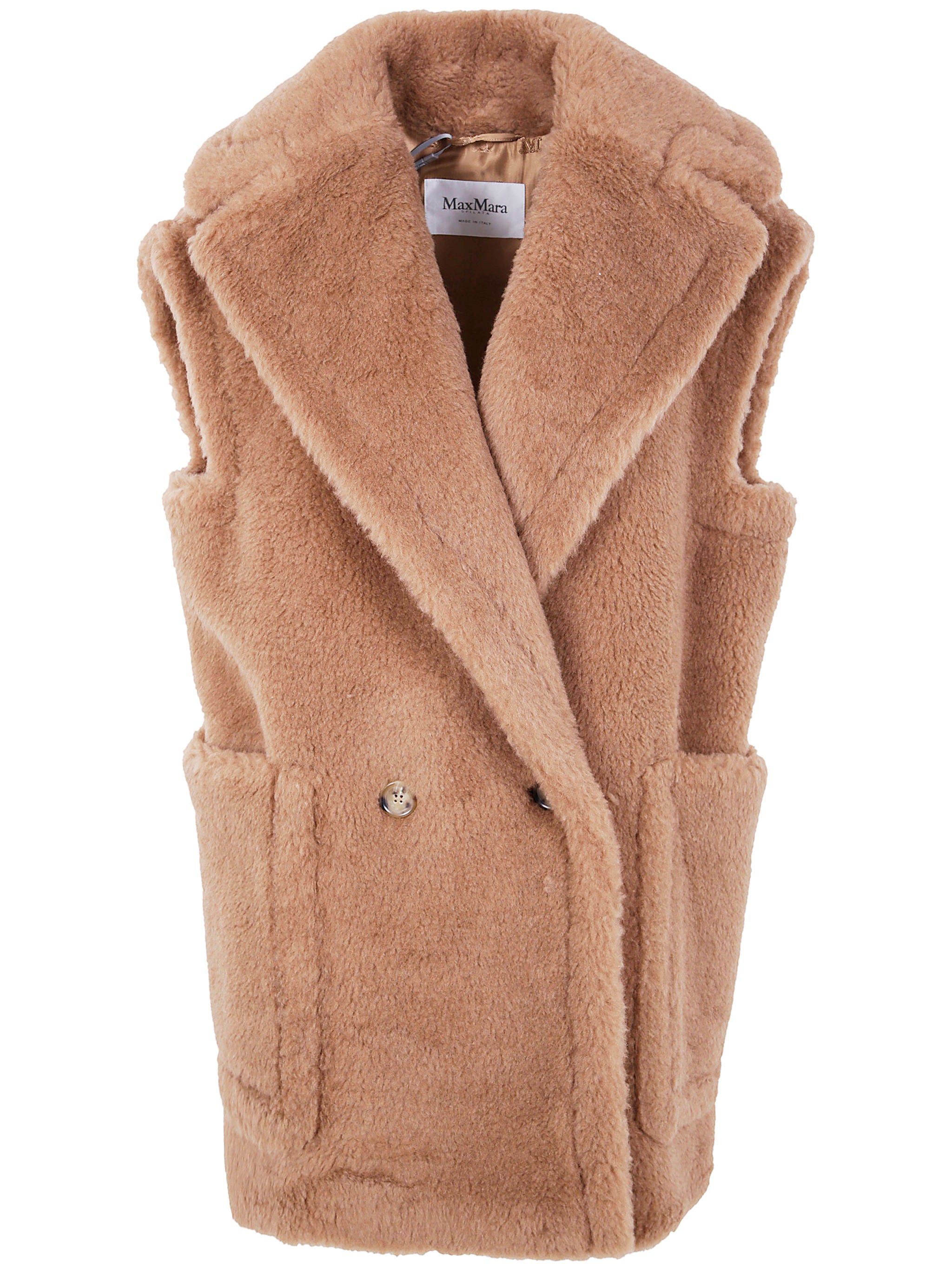 MAX MARA Oversized Silk Teddy Waistcoat