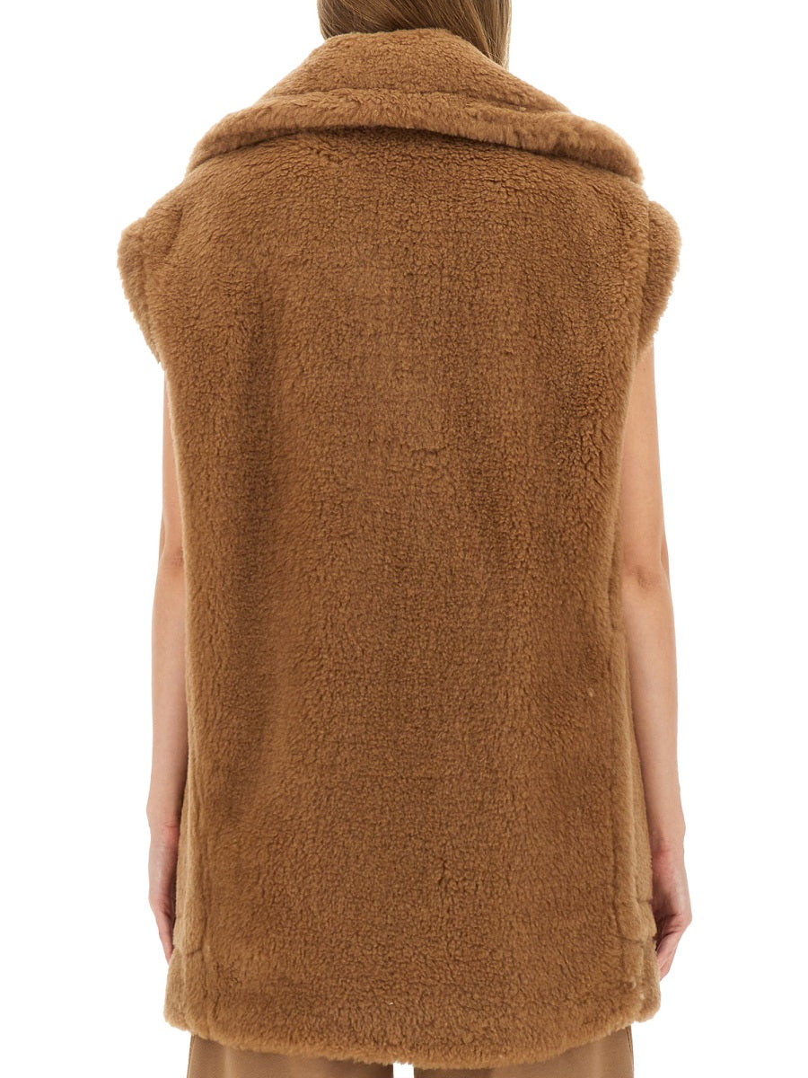 MAX MARA Teddy Bear Vest - Size 40 IT