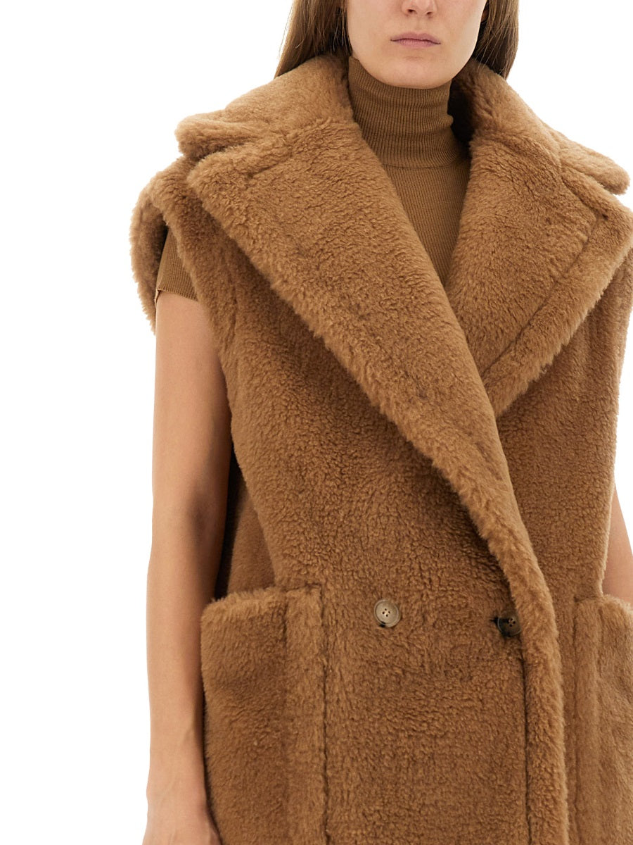 MAX MARA Teddy Bear Vest - Size 40 IT