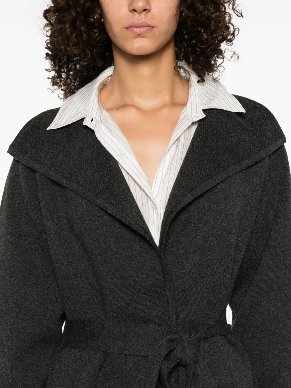 MAX MARA Silky Belted Cardigan