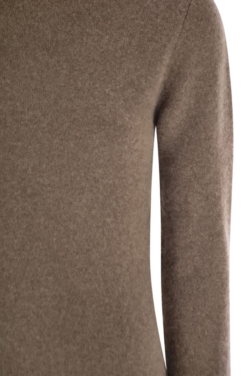 MAX MARA Fitted Cashmere Yarn Mini Dress