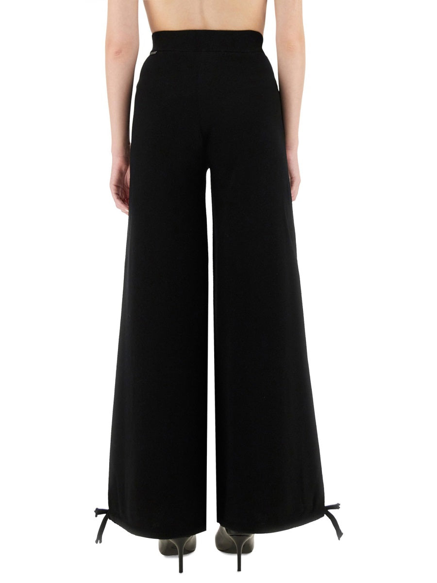 MAX MARA Wide Leg 100% Virgin Wool Pants - Size S