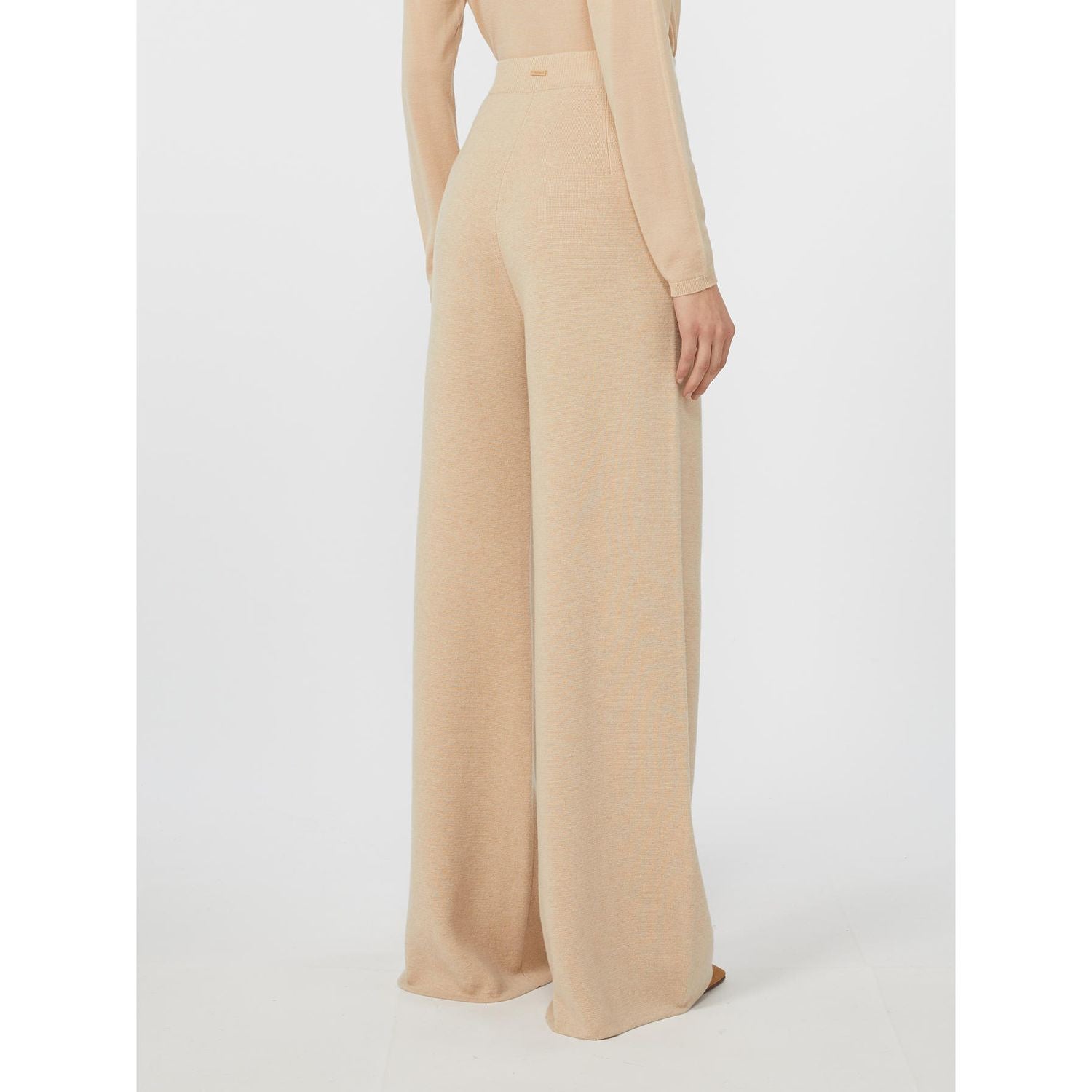 MAX MARA Wool and Cashmere Trousers - FW25 Collection