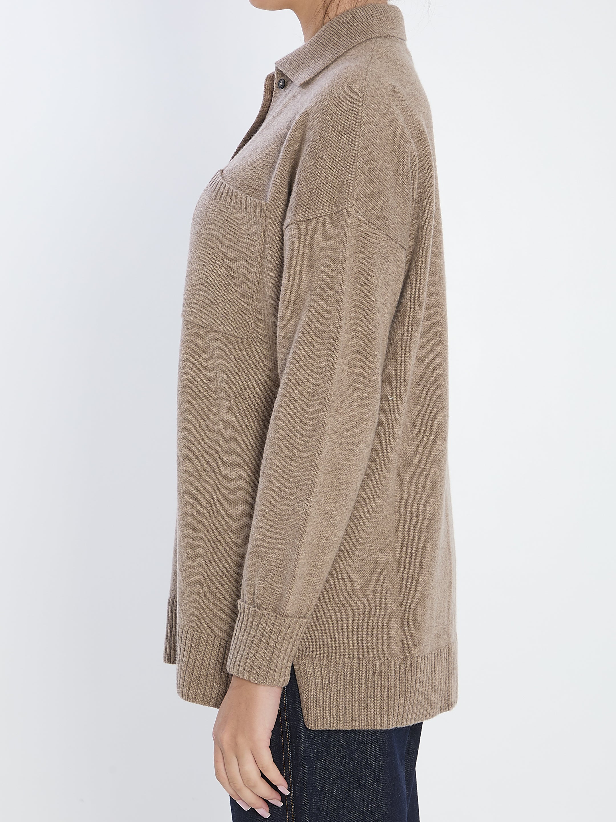 MAX MARA Cashmere Bull Cardigan - Loose Fit Size S