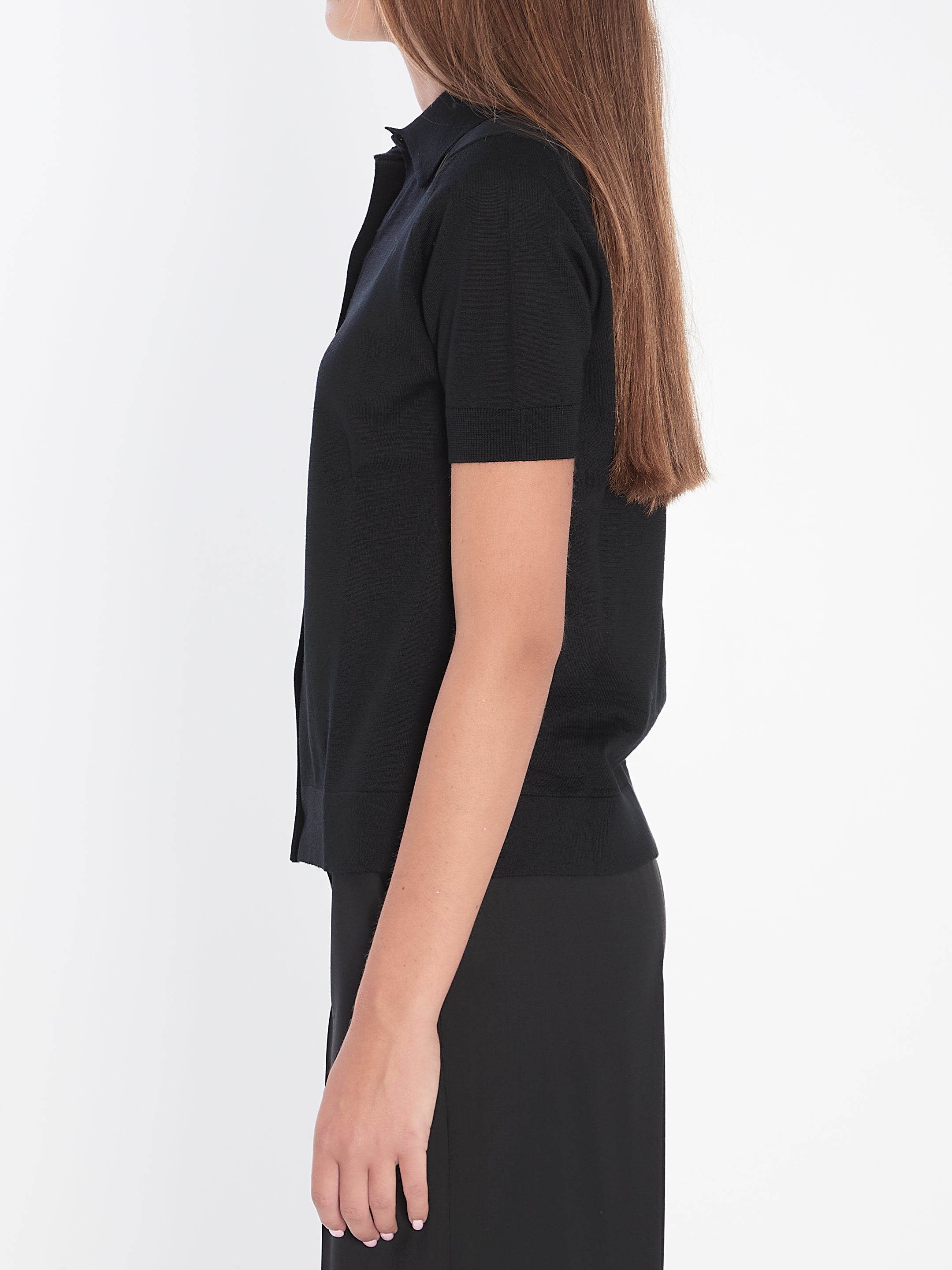 MAX MARA Slim Fit Cardigan with Short Sleeves - Size S