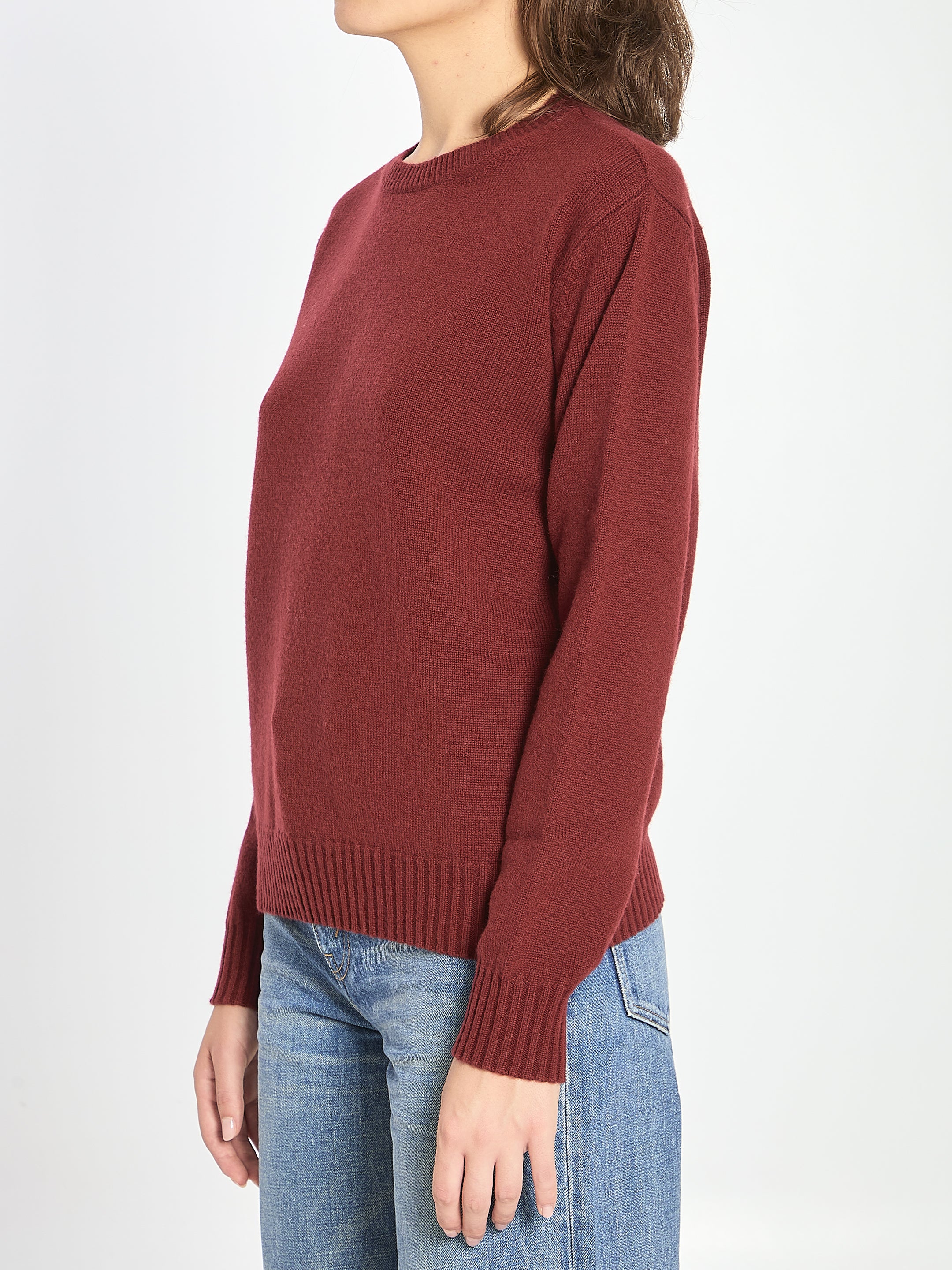 MAX MARA Crew Neck Cashmere Sweater - Size M