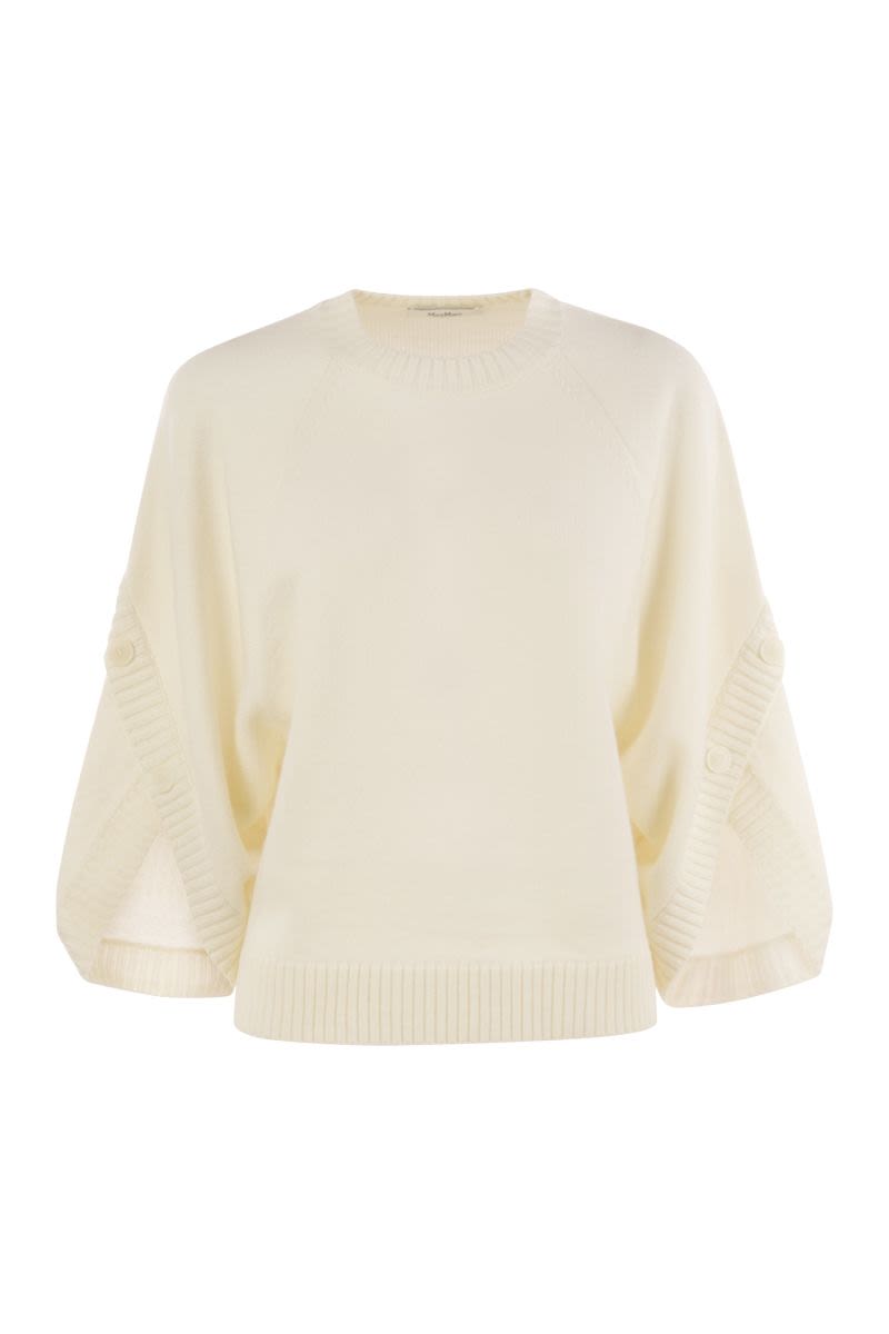 MAX MARA Slightly Oversized Wool and Cashmere Sweater