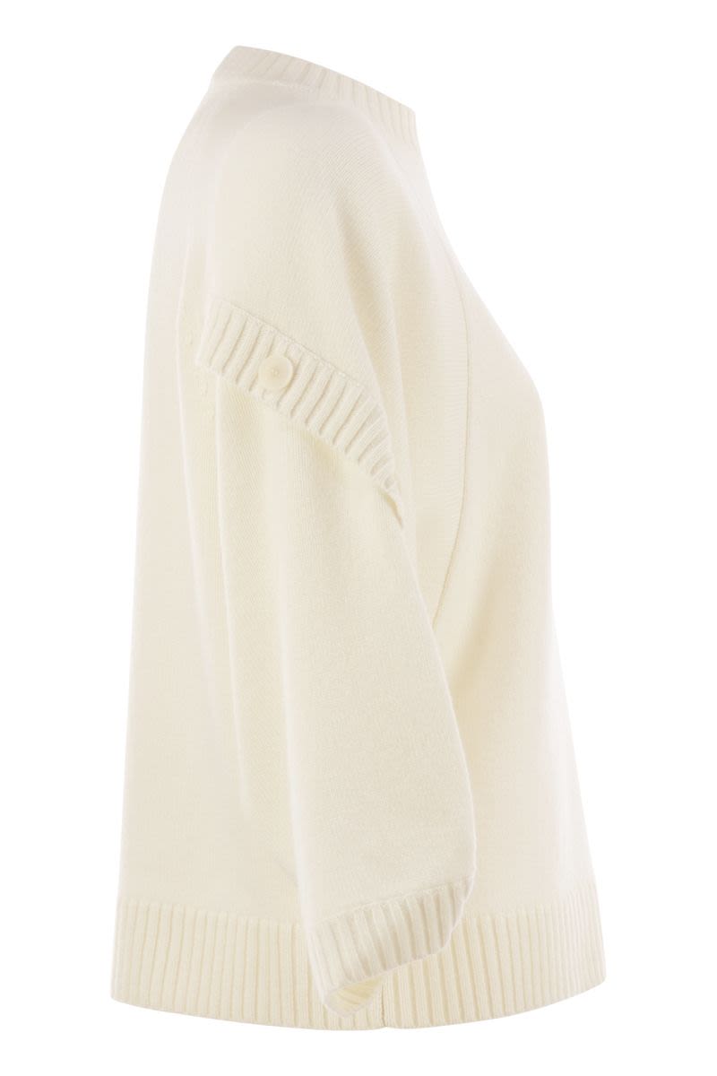 MAX MARA Slightly Oversized Wool and Cashmere Sweater