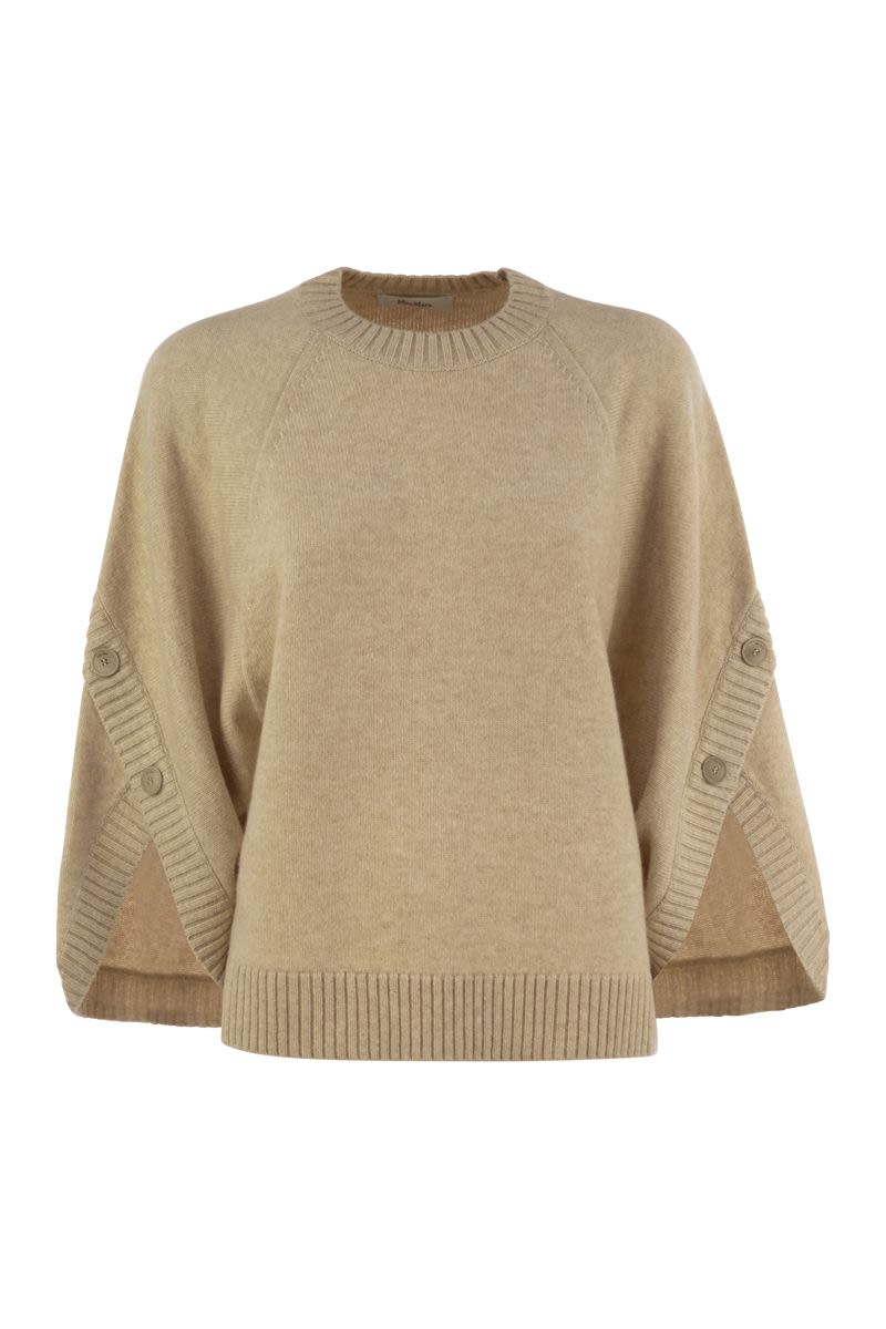 MAX MARA Oversized Wool and Cashmere Over Sweater