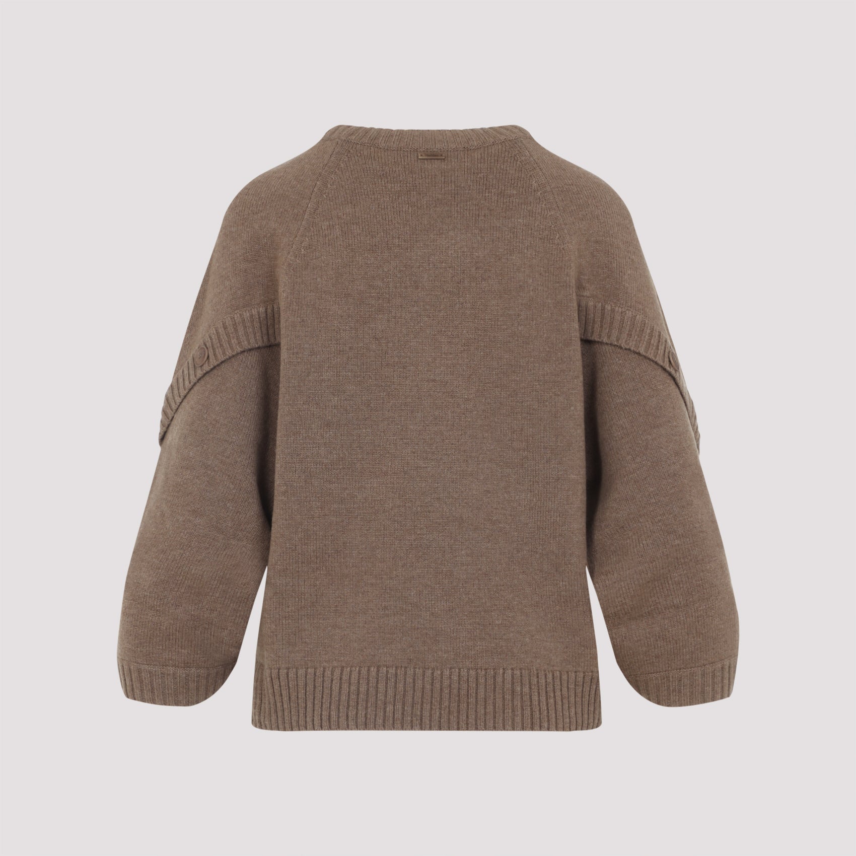 MAX MARA Oversized Wool and Cashmere Sweater - Size XS