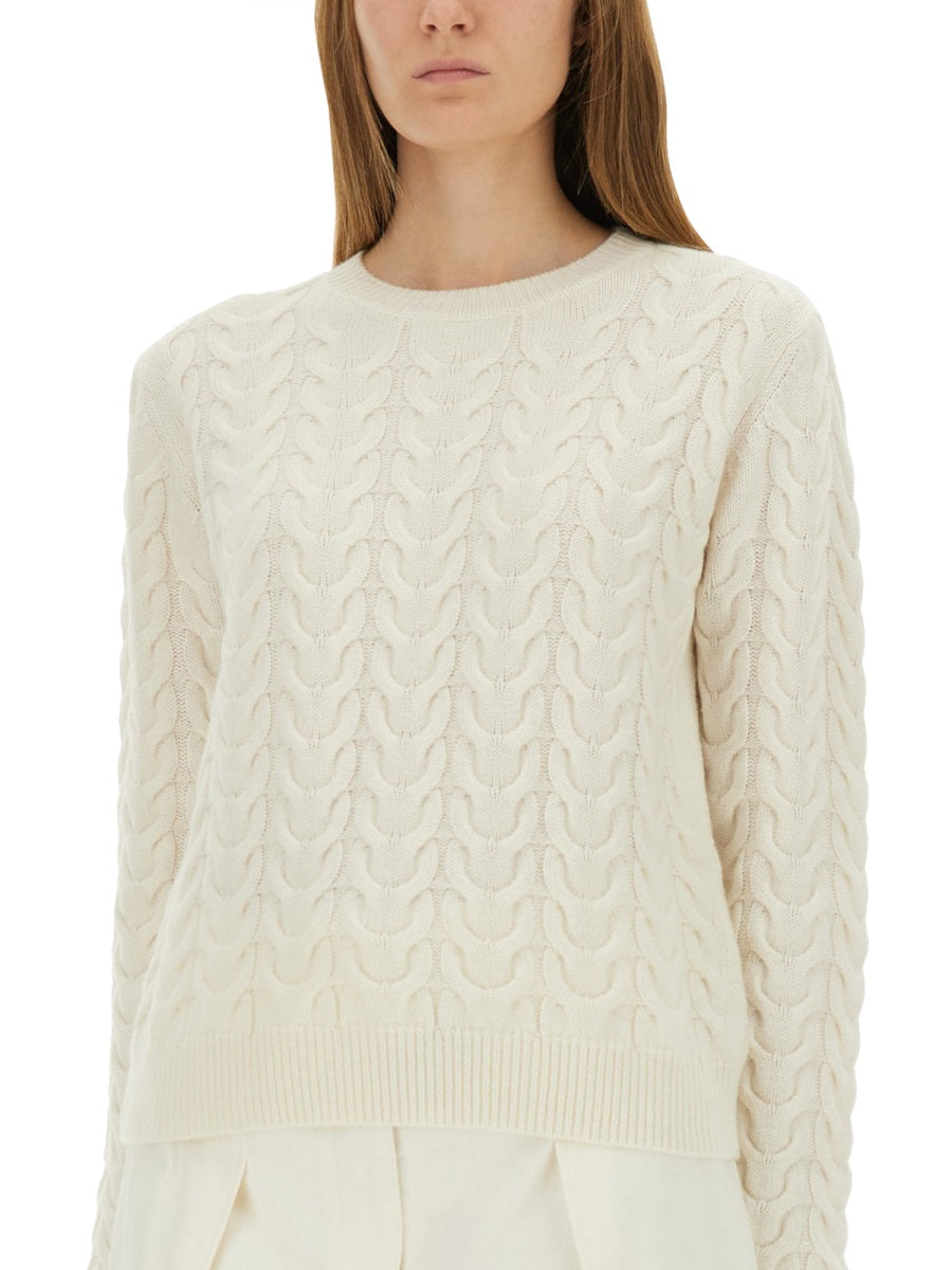 MAX MARA Braided Knit Sweater - Regular Fit Size S