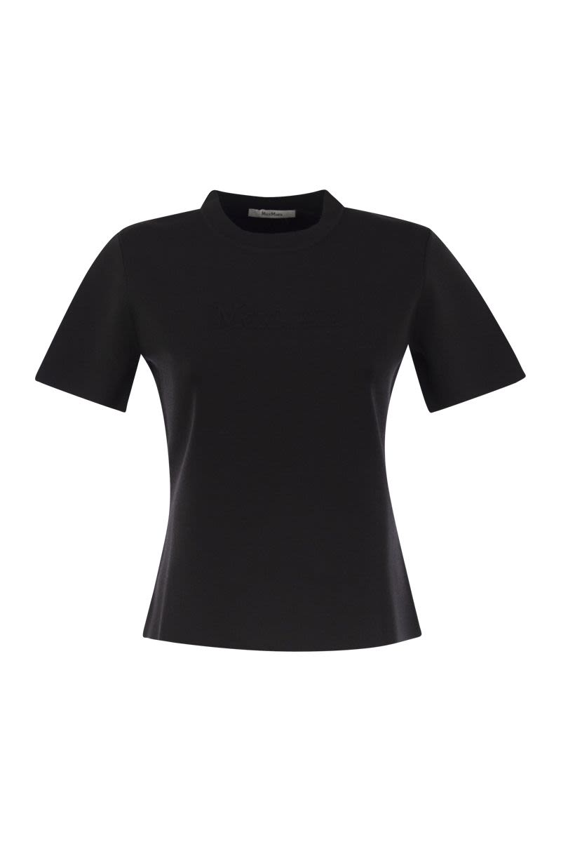 MAX MARA Viscose Crepe Yarn Jumper - Women's Crew Neck Sweater